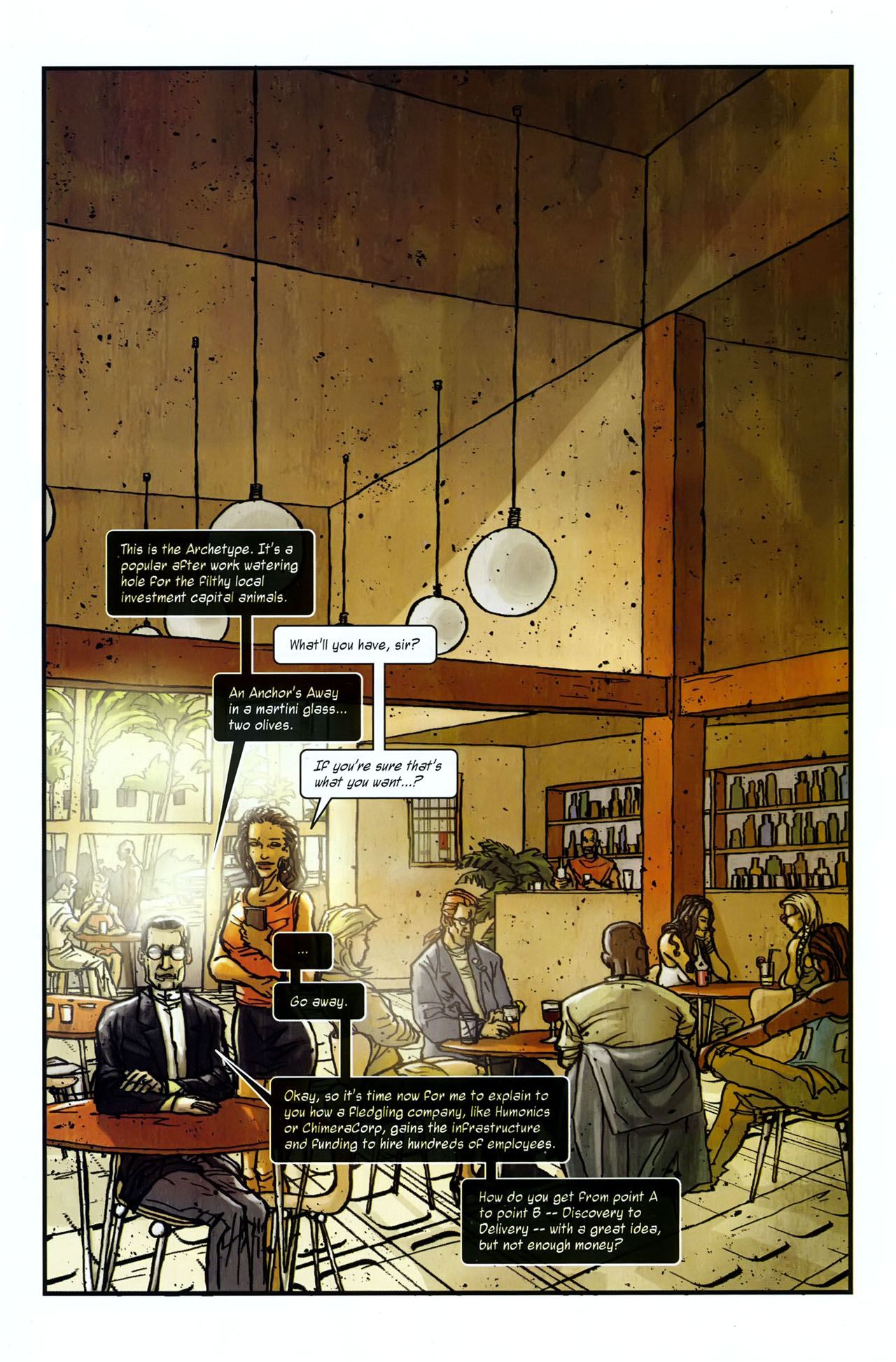 Read online Transhuman comic -  Issue #2 - 4