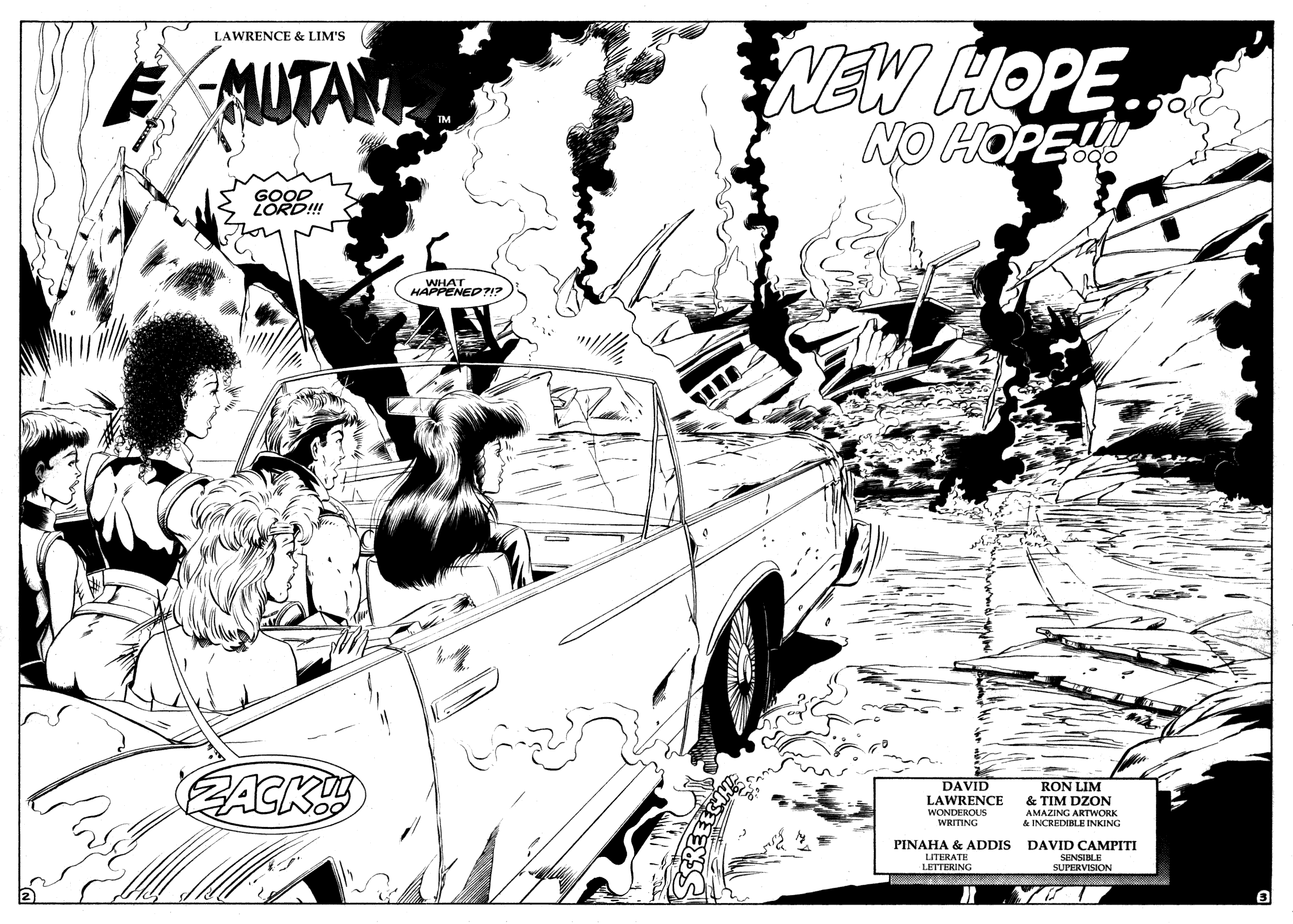 Read online Ex-Mutants (1986) comic -  Issue #7 - 9