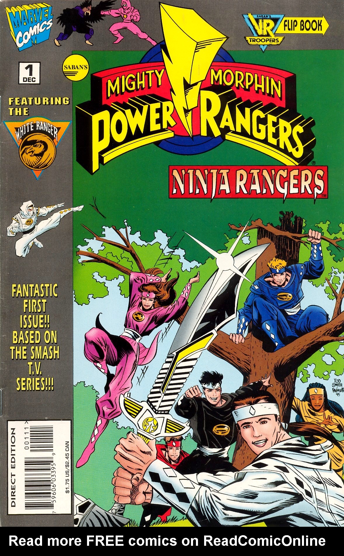 Read online Mighty Morphin Power Rangers: Ninja Rangers/VR Troopers comic -  Issue #1 - 1