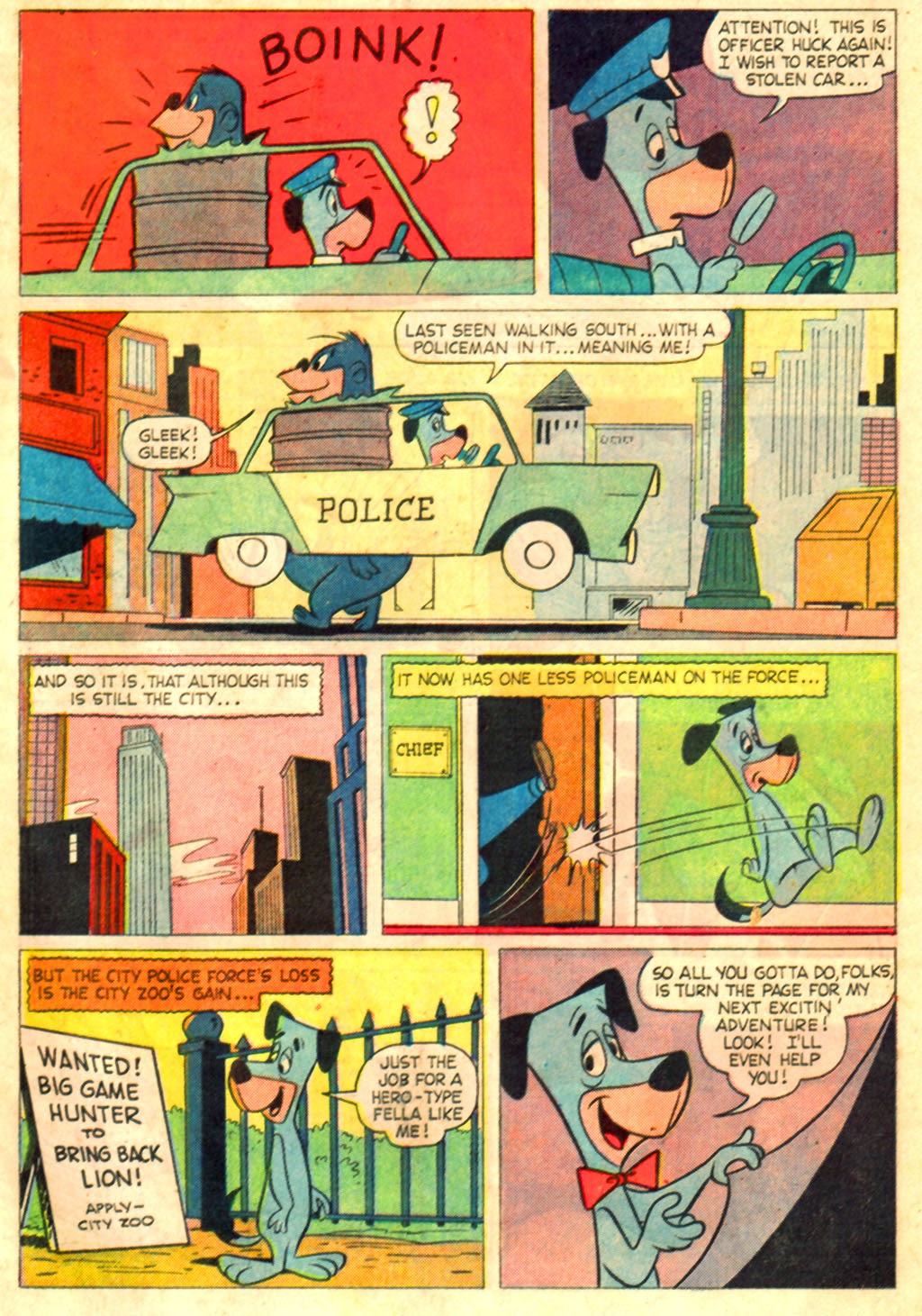 Read online Huckleberry Hound (1960) comic -  Issue #28 - 7