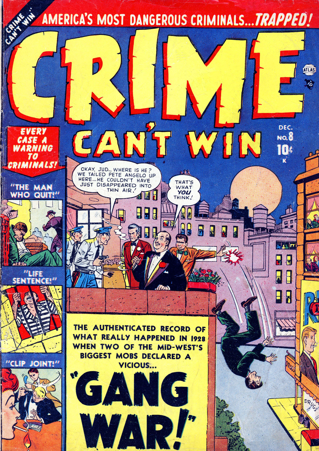 Read online Crime Can't Win comic -  Issue #8 - 1