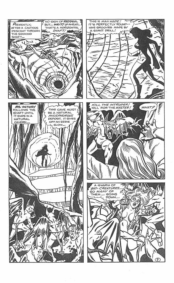 Read online FemForce Versus The Claw comic -  Issue # Full - 9