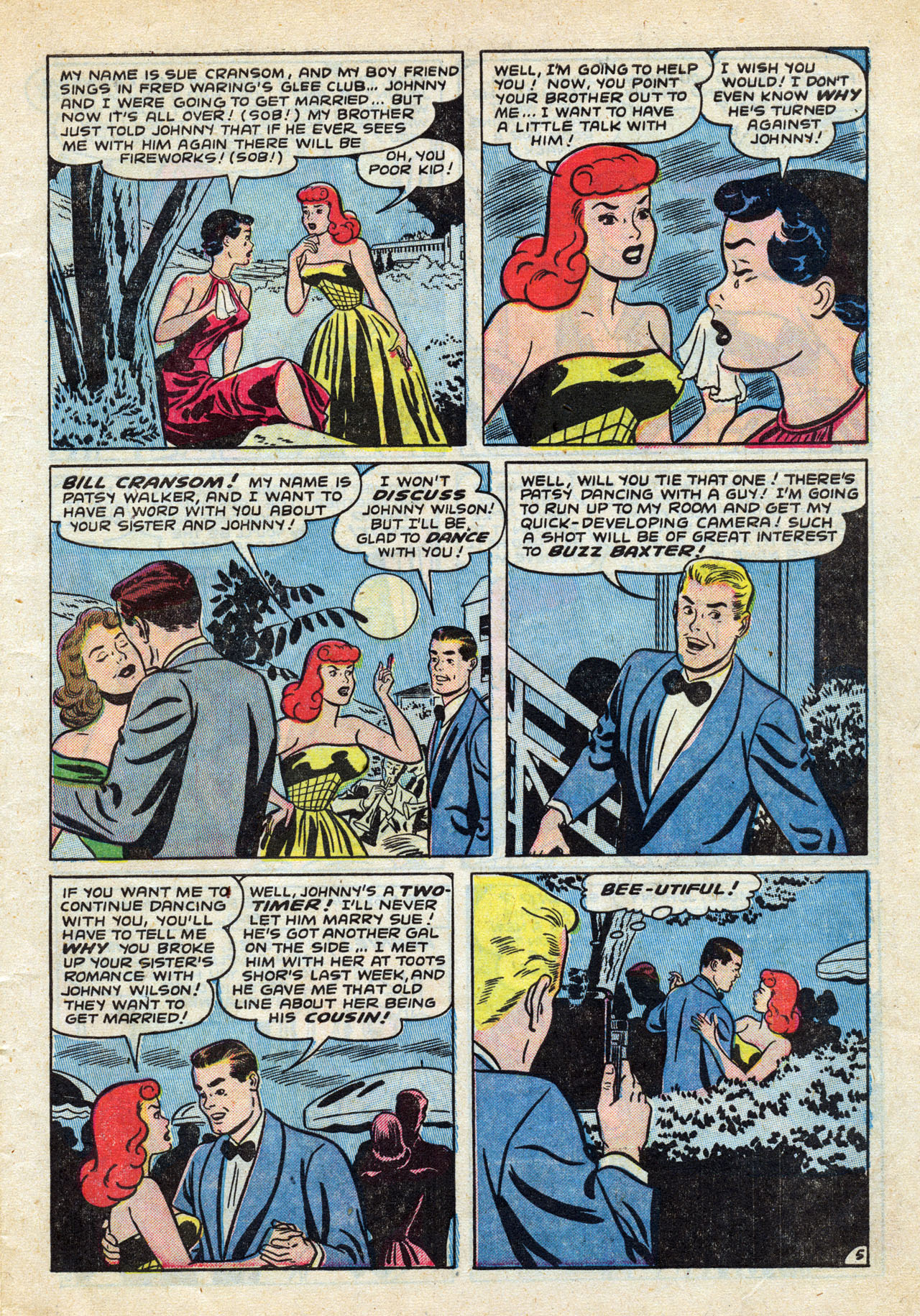 Read online Patsy and her Pals comic -  Issue #9 - 7