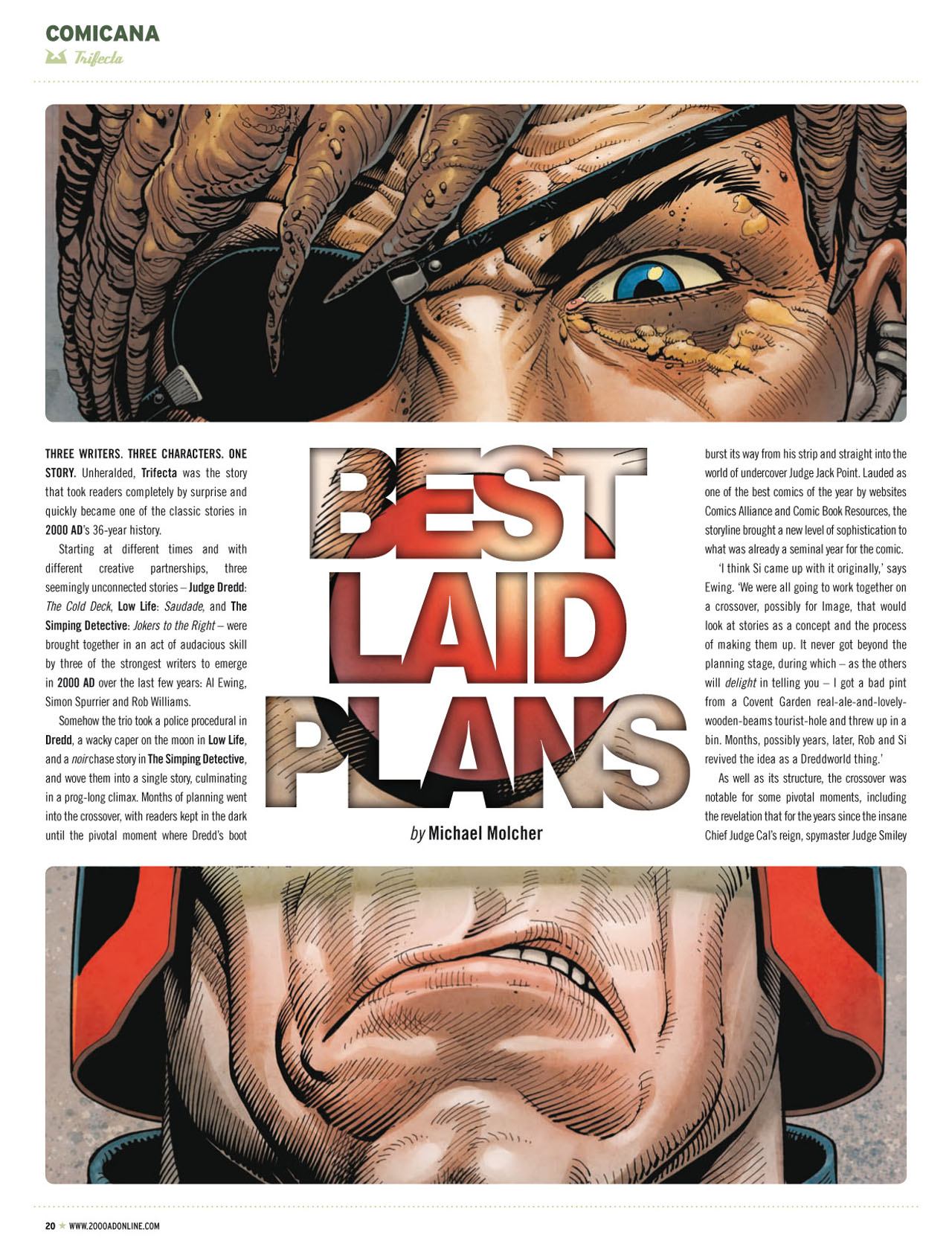 Read online Judge Dredd Megazine (Vol. 5) comic -  Issue #333 - 20