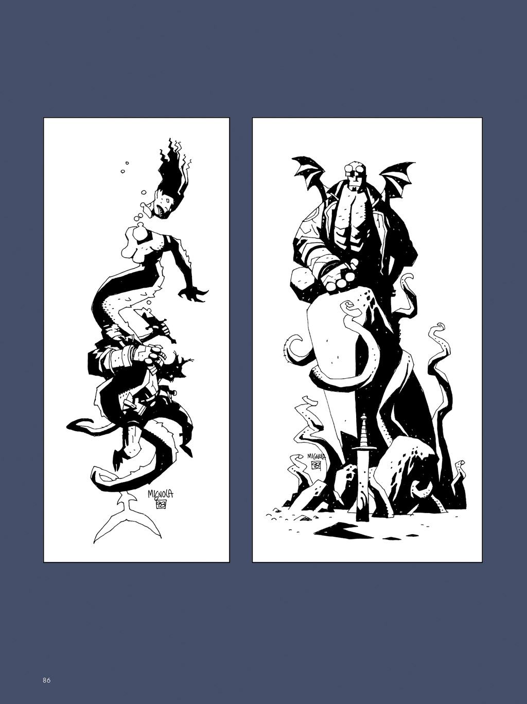 Read online The Art of Hellboy comic -  Issue # TPB - 87