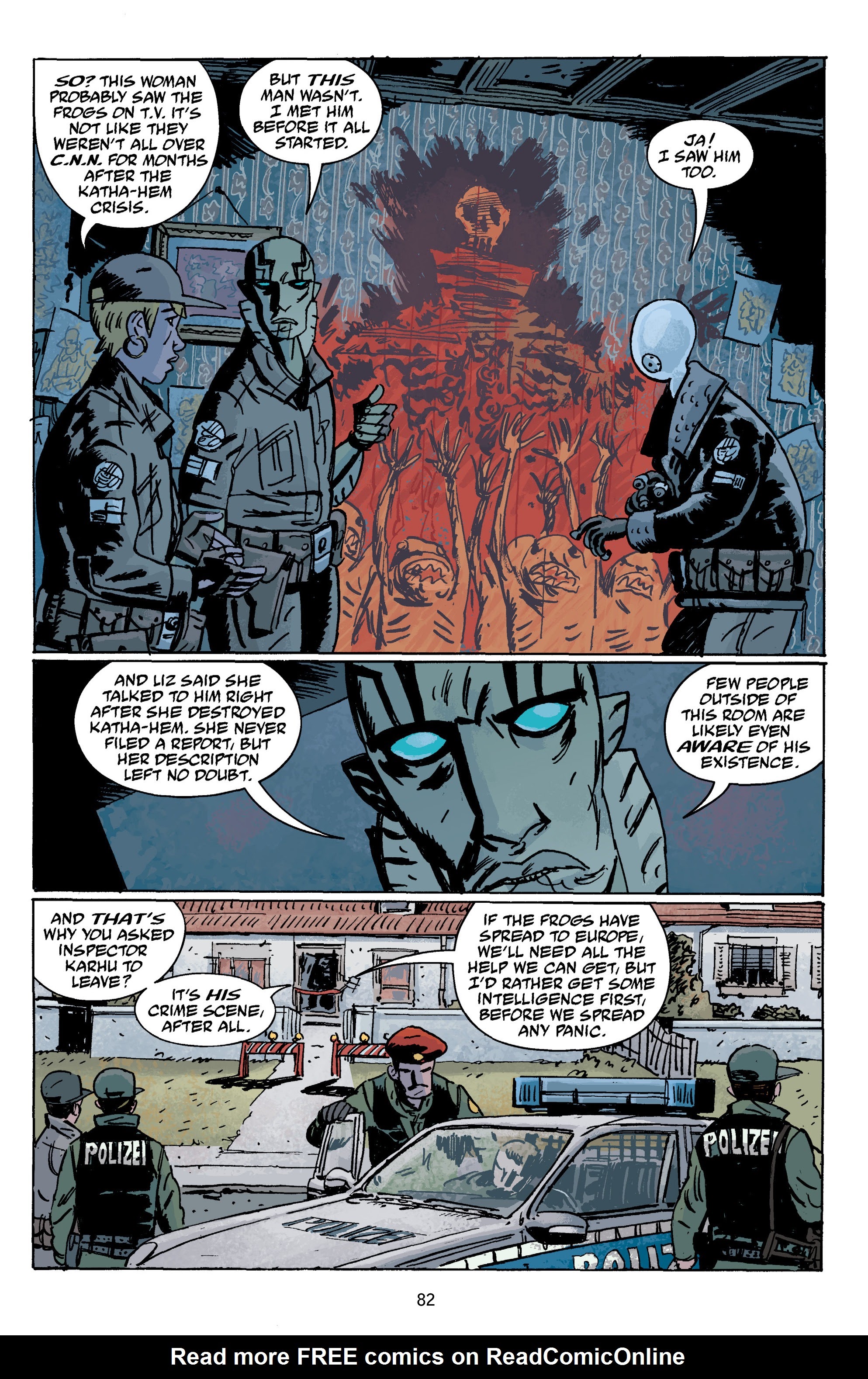 Read online B.P.R.D.: Plague of Frogs (2011) comic -  Issue # TPB 4 (Part 1) - 82