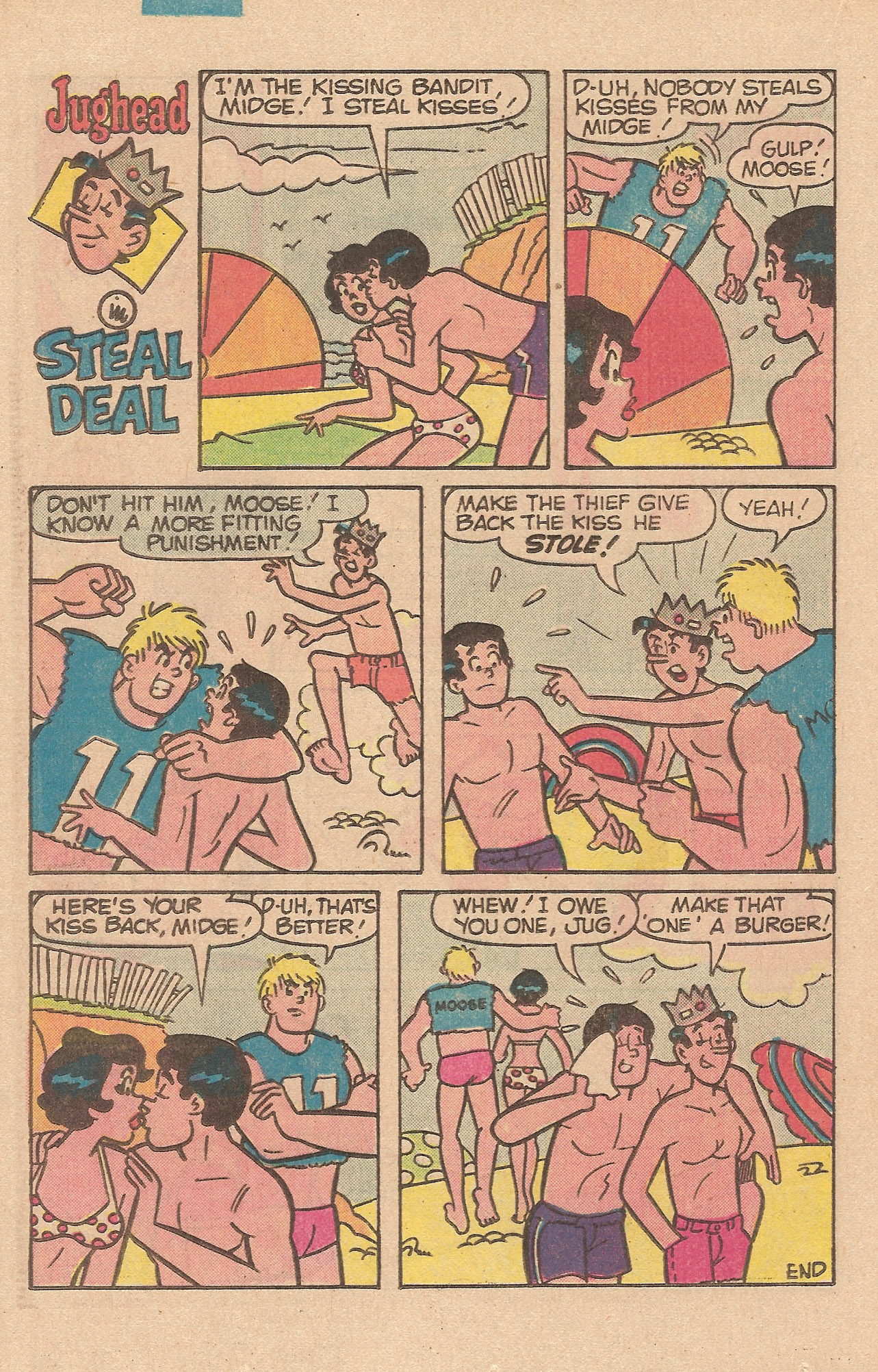 Read online Jughead's Jokes comic -  Issue #78 - 24