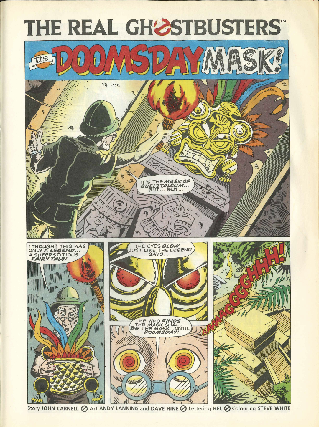 Read online The Real Ghostbusters comic -  Issue #186 - 21
