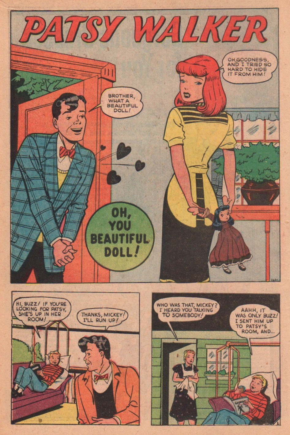 Read online Patsy Walker comic -  Issue #33 - 14