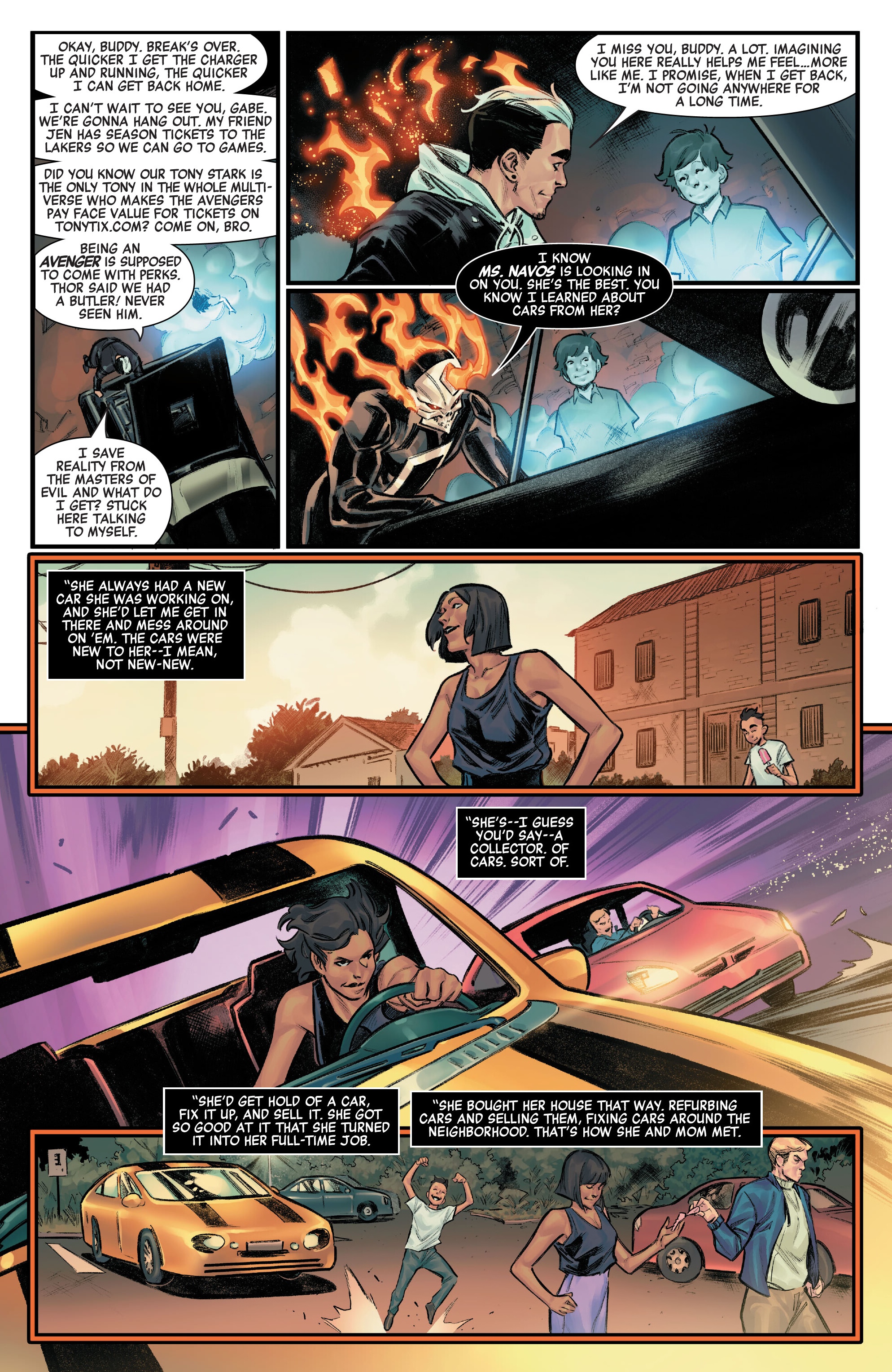 Read online Marvel's Voices: The Avengers comic -  Issue # Full - 28