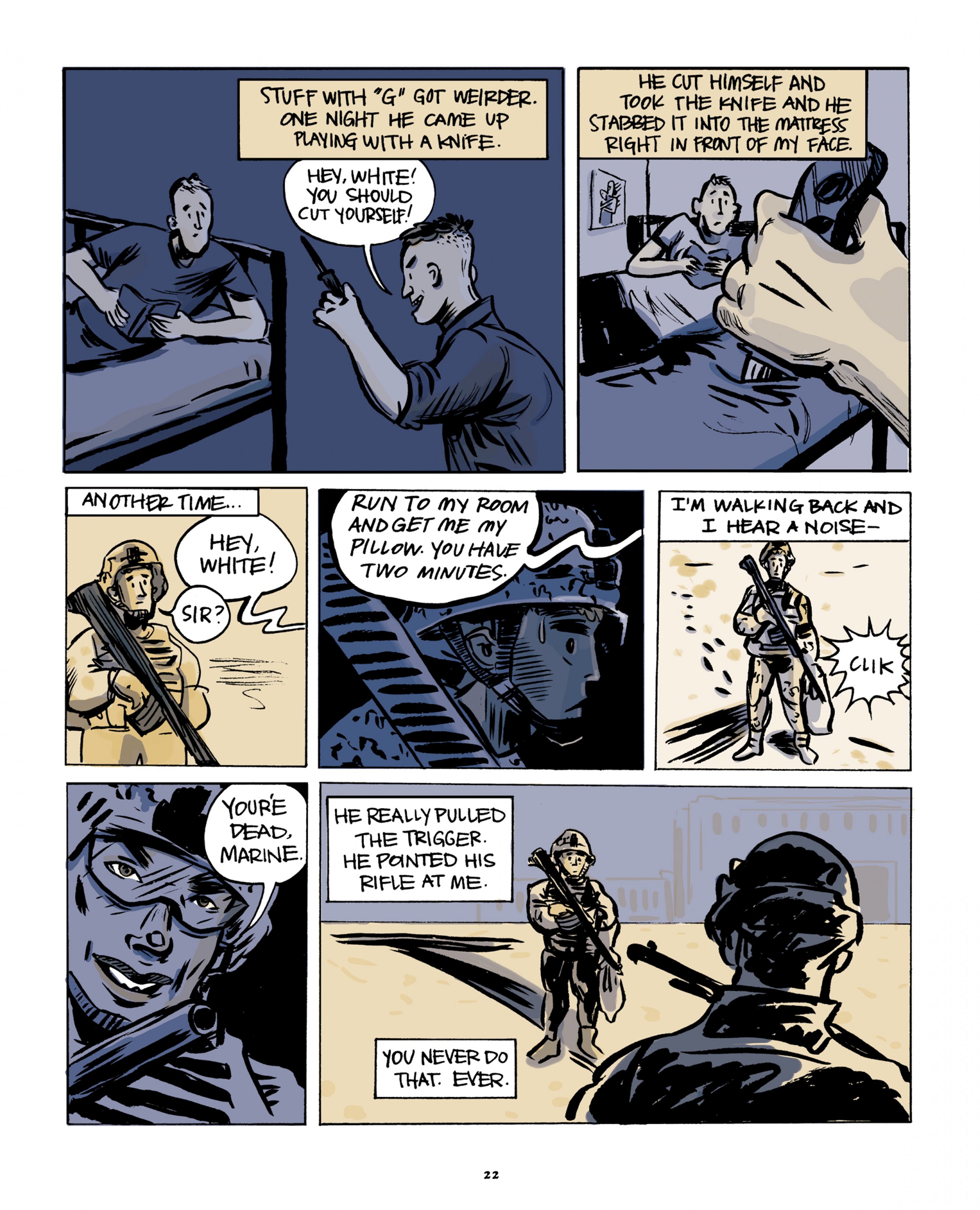 Read online Invisible Wounds: Graphic Journalism by Jess Ruliffson comic -  Issue # TPB (Part 1) - 29