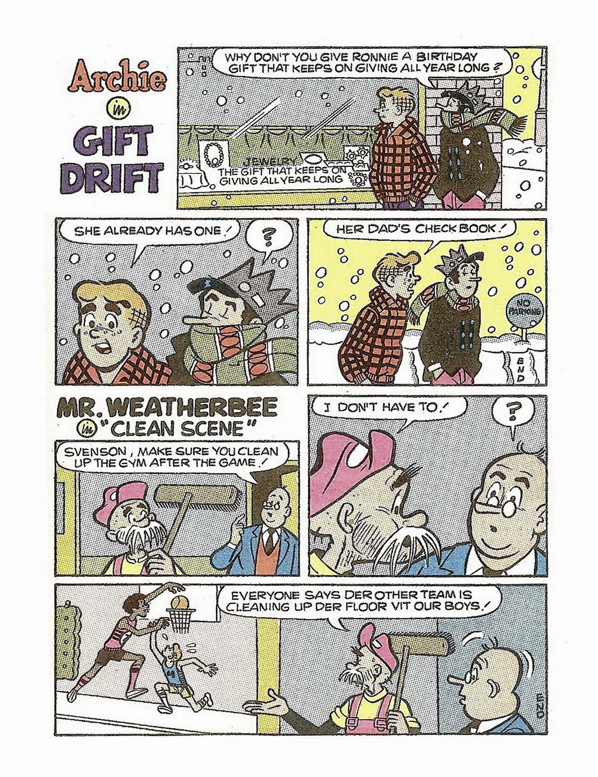 Read online Archie's Double Digest Magazine comic -  Issue #57 - 122