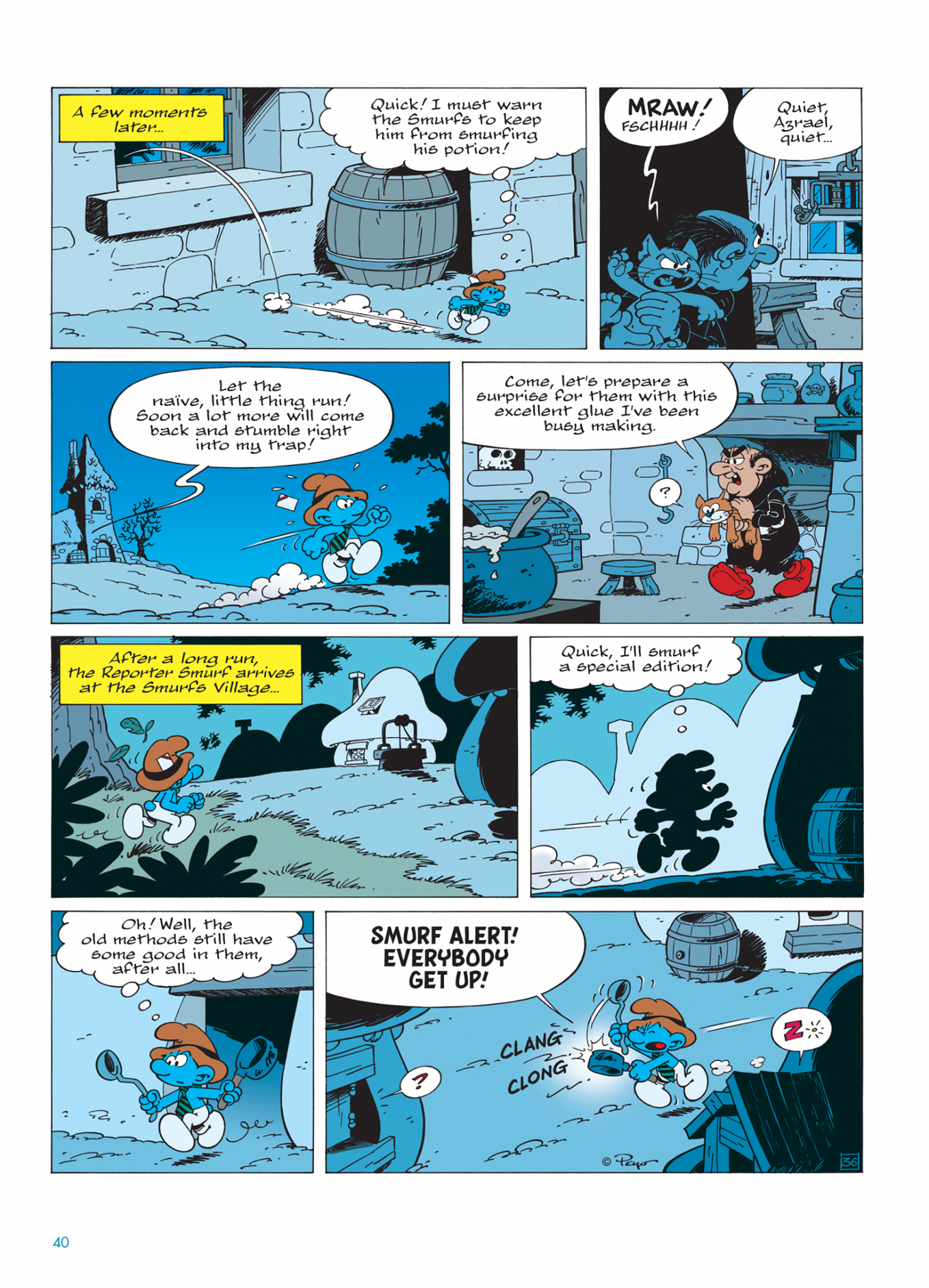 Read online The Smurfs comic -  Issue #24 - 40