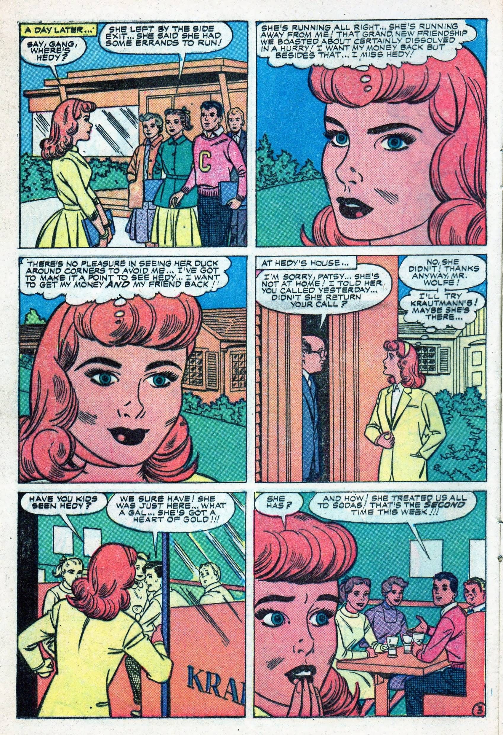 Read online Patsy and Hedy comic -  Issue #52 - 12