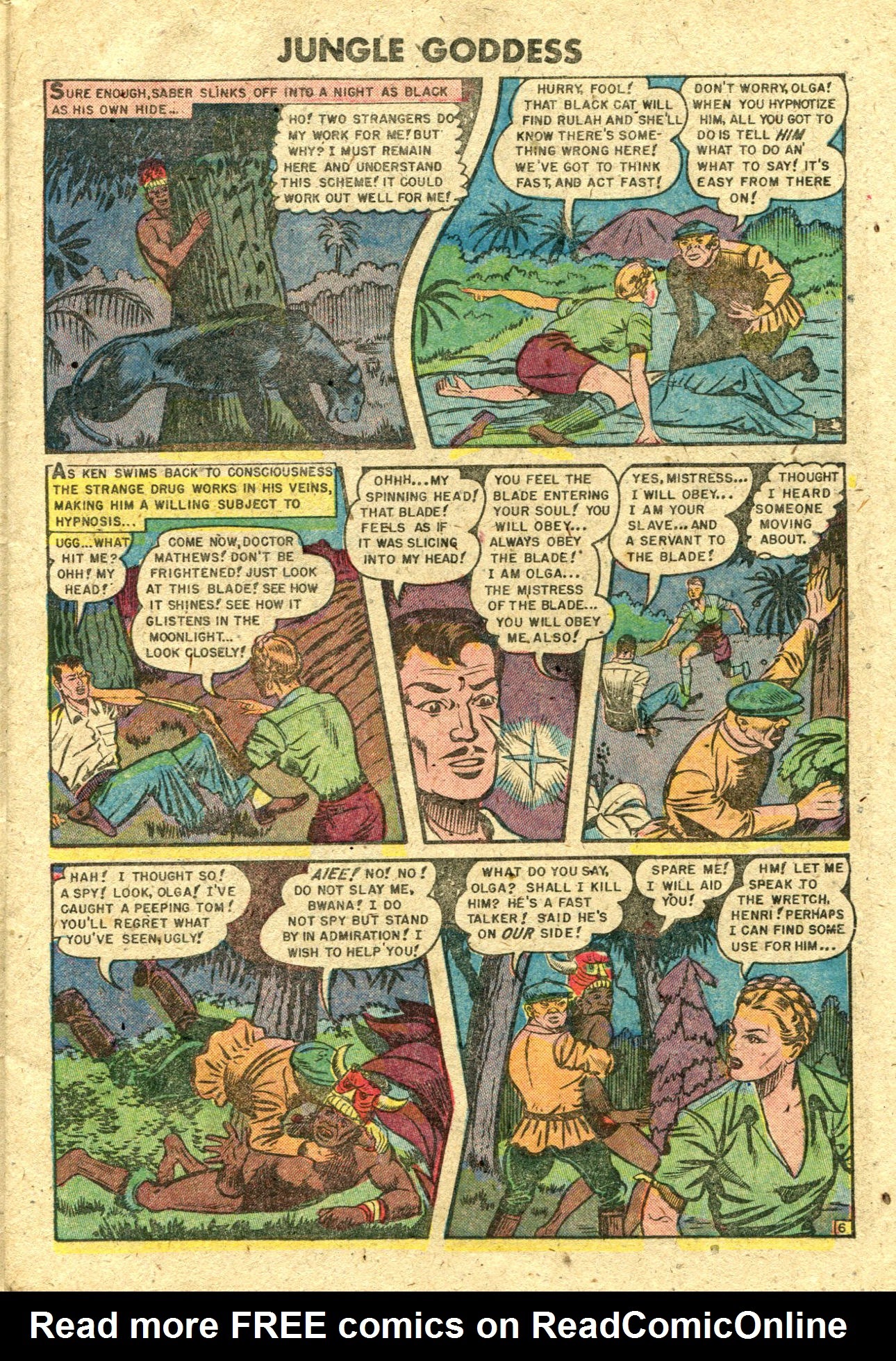 Read online Rulah - Jungle Goddess comic -  Issue #25 - 7