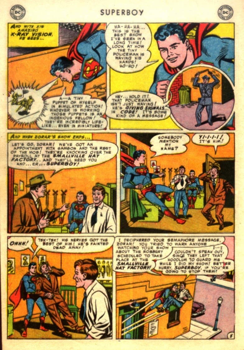 Read online Superboy (1949) comic -  Issue #29 - 37