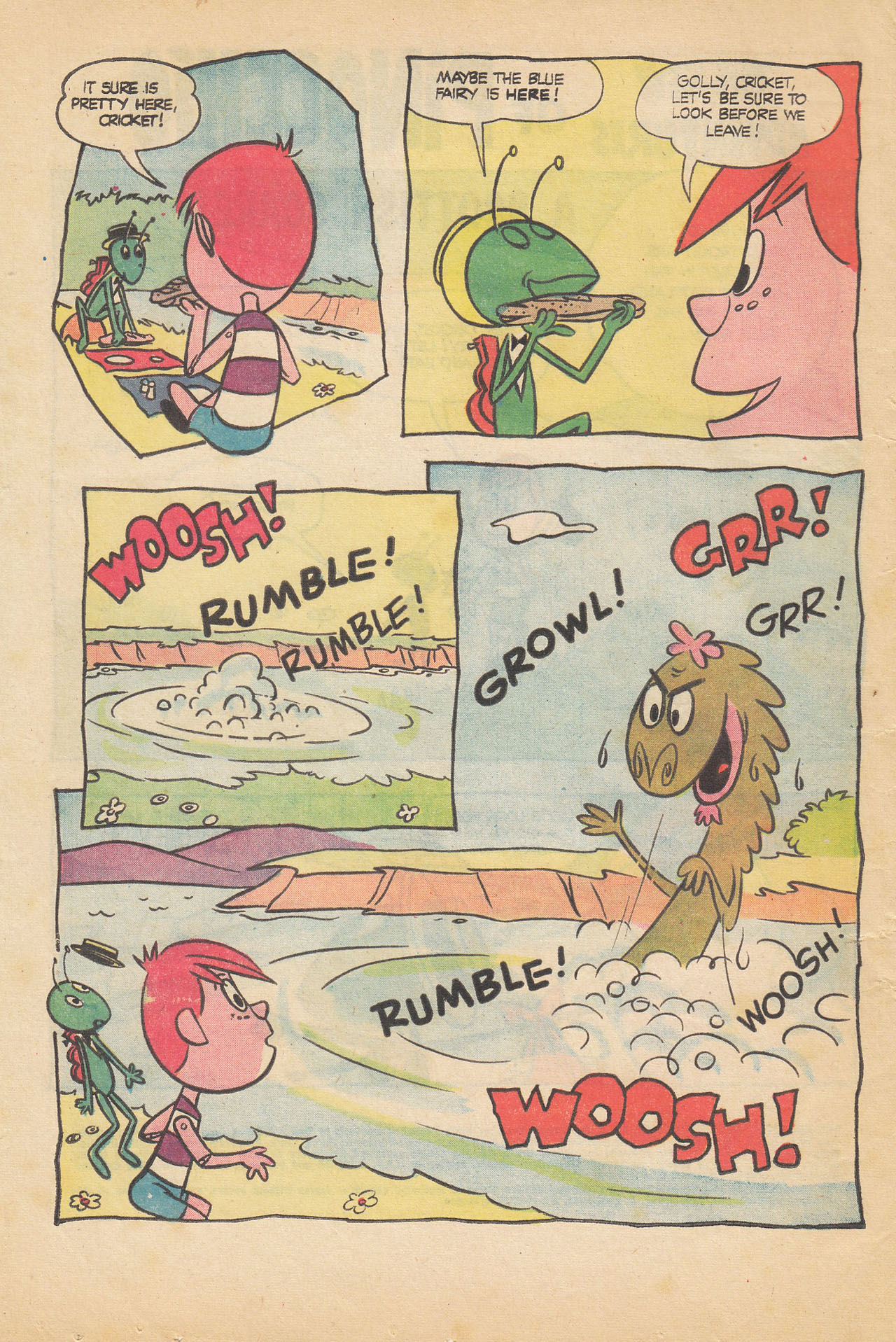 Read online TV's New Adventures of Pinocchio comic -  Issue #3 - 4