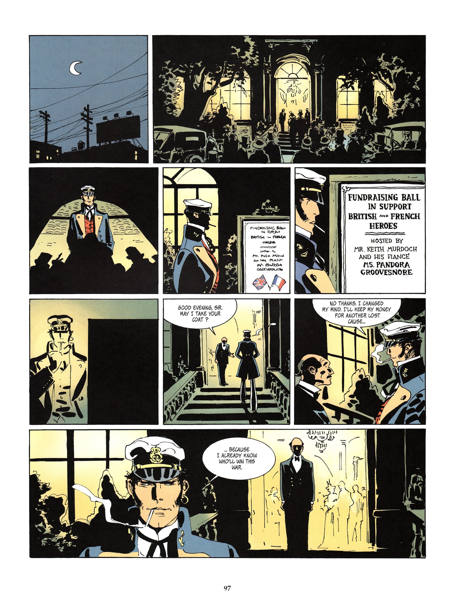 Read online Corto Maltese [FRA] comic -  Issue # TPB 13 - 92