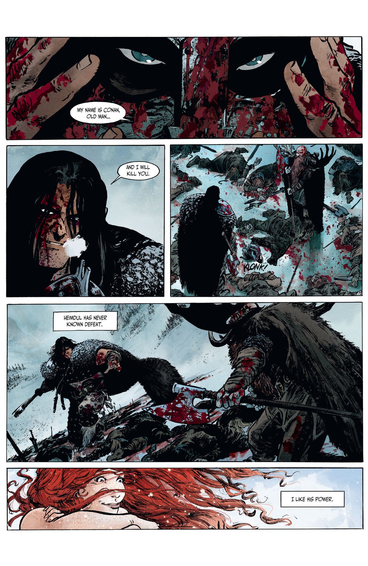 Read online The Cimmerian comic -  Issue # TPB 2 (Part 2) - 4