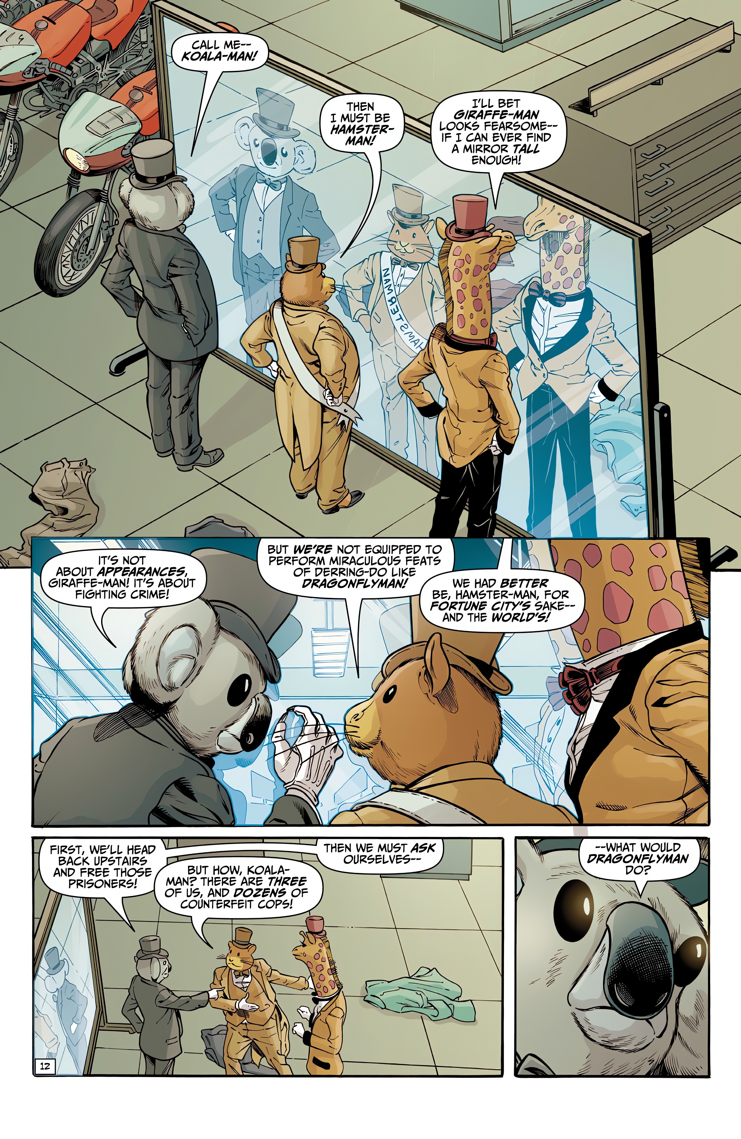 Read online The Wrong Earth: We Could Be Heroes comic -  Issue #1 - 13