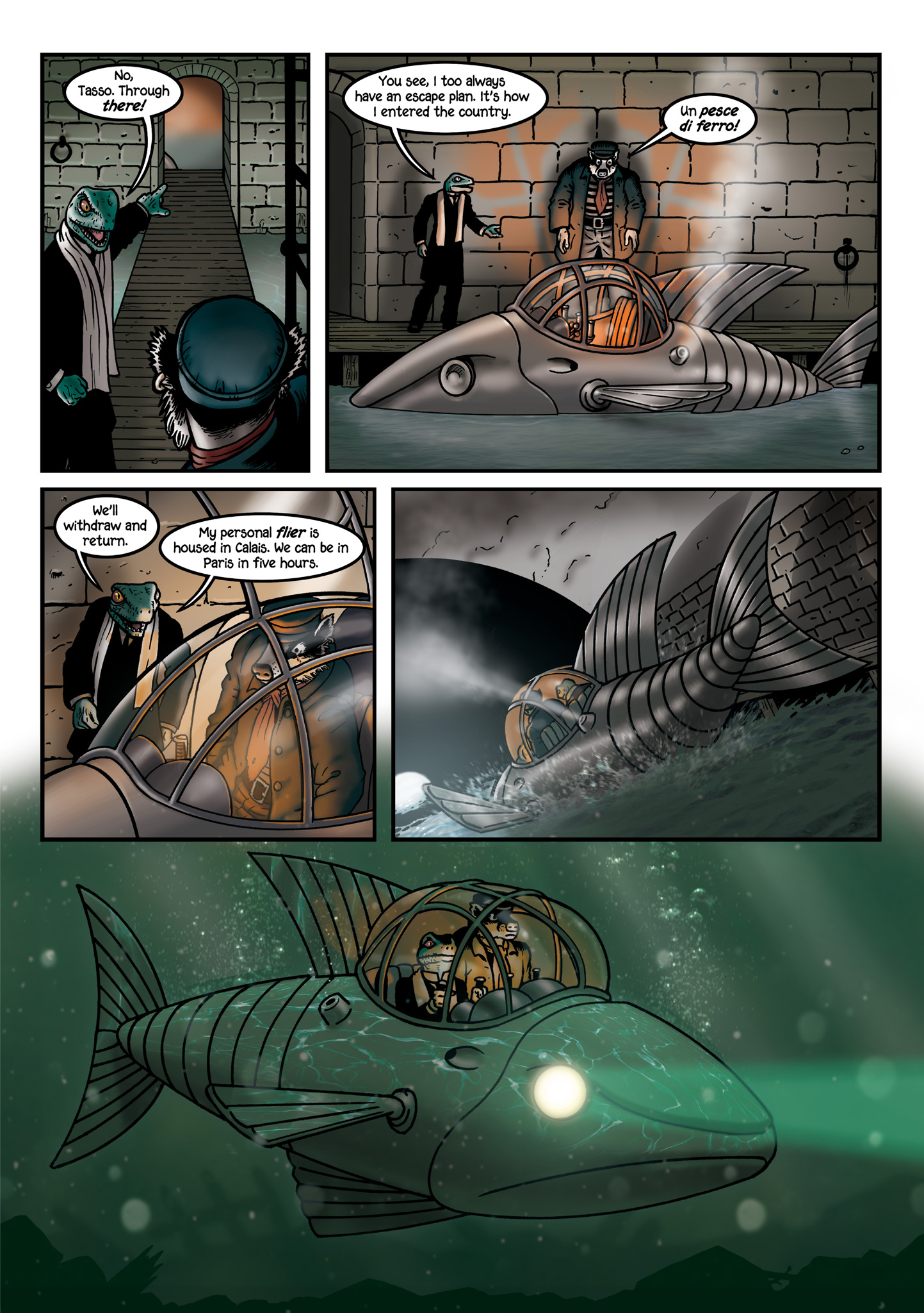 Read online Grandville Force Majeur comic -  Issue # TPB (Part 2) - 6