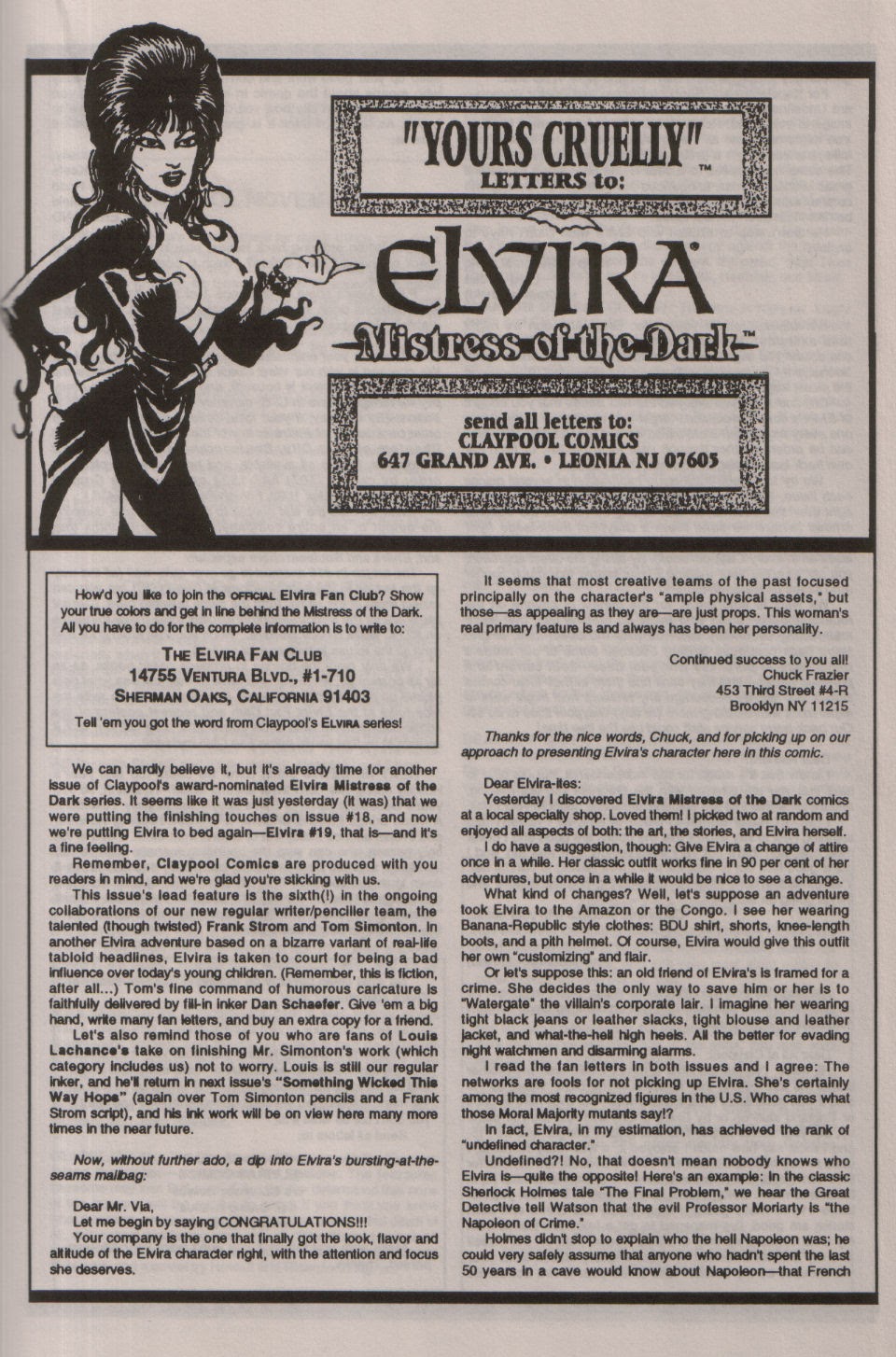 Read online Elvira, Mistress of the Dark comic -  Issue #19 - 17