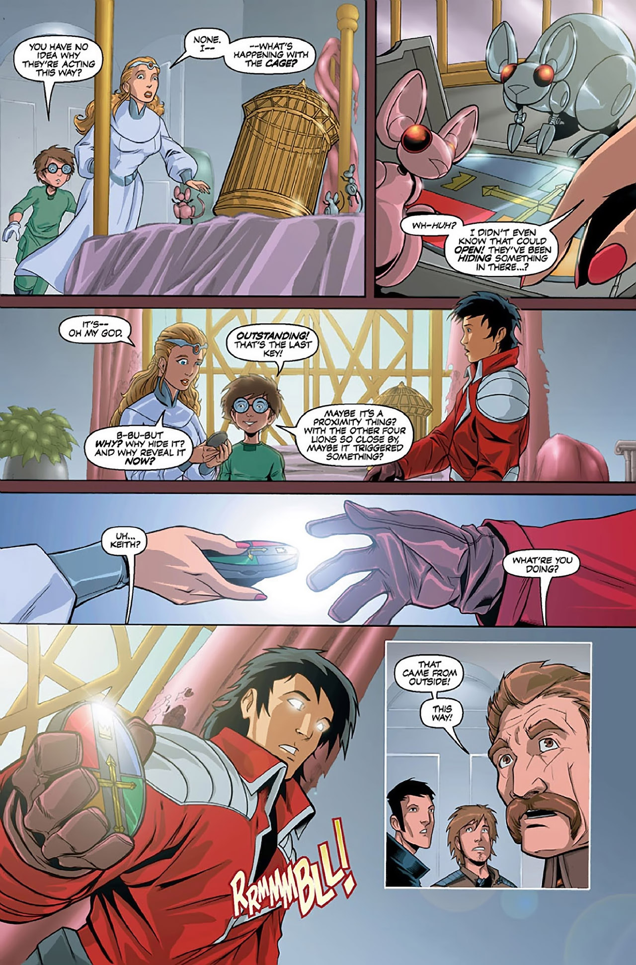 Read online Voltron: Defender of the Universe (Existed) comic -  Issue #3 - 22