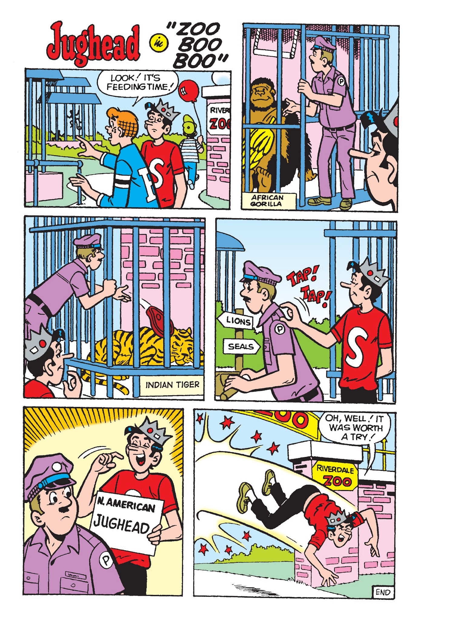 Read online Jughead and Archie Double Digest comic -  Issue #20 - 34