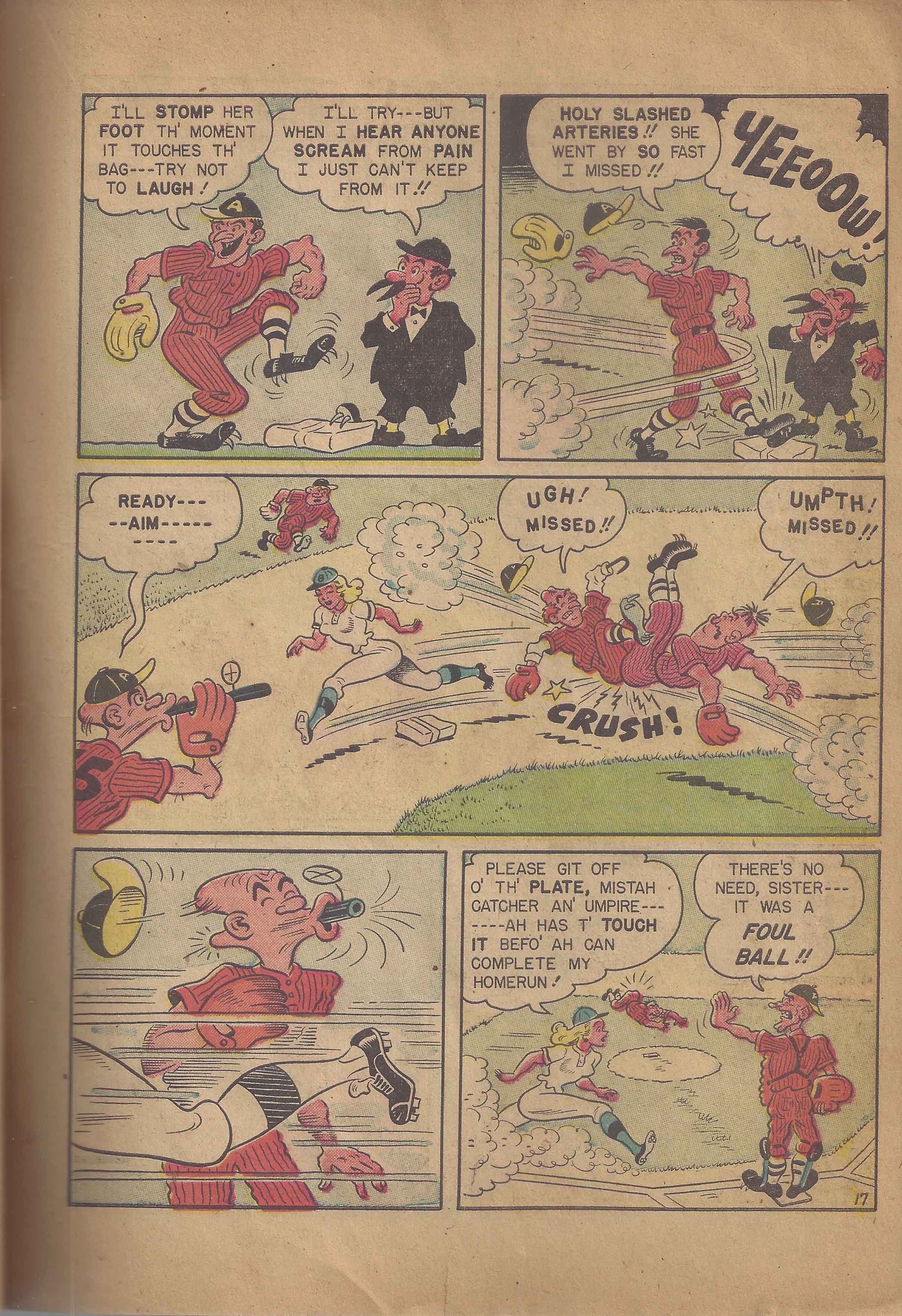 Read online Babe (1948) comic -  Issue #6 - 19