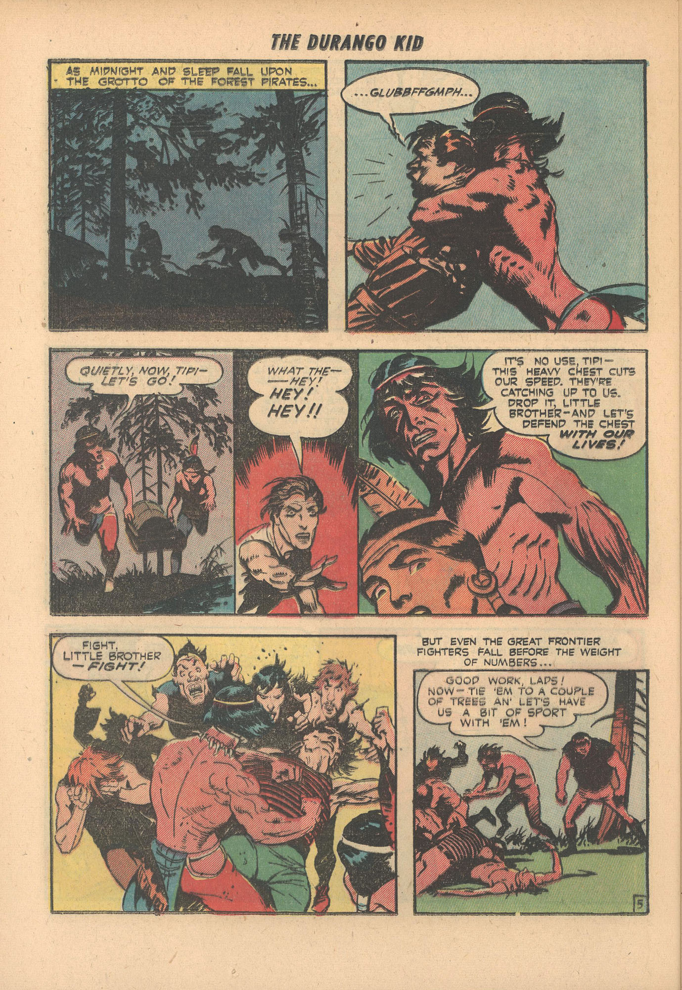 Read online Charles Starrett as The Durango Kid comic -  Issue #16 - 22