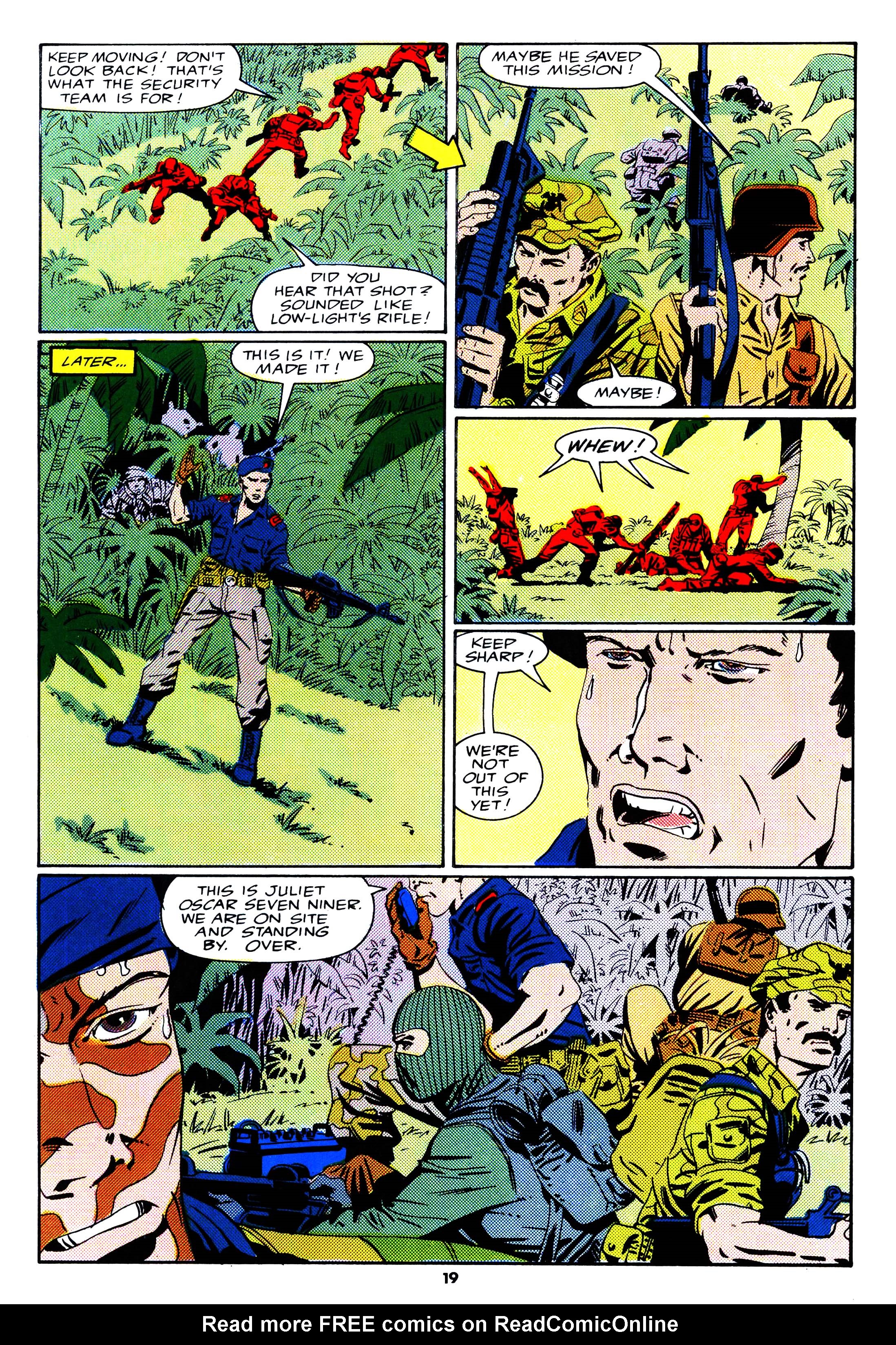 Read online Action Force comic -  Issue #40 - 19