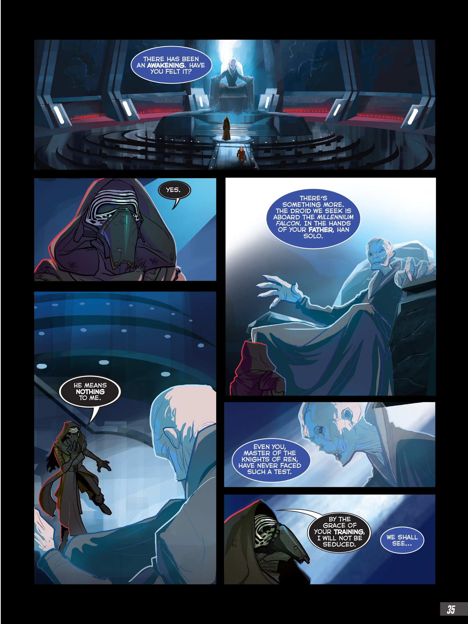 Read online Star Wars: The Force Awakens Graphic Novel Adaptation comic -  Issue # Full - 34