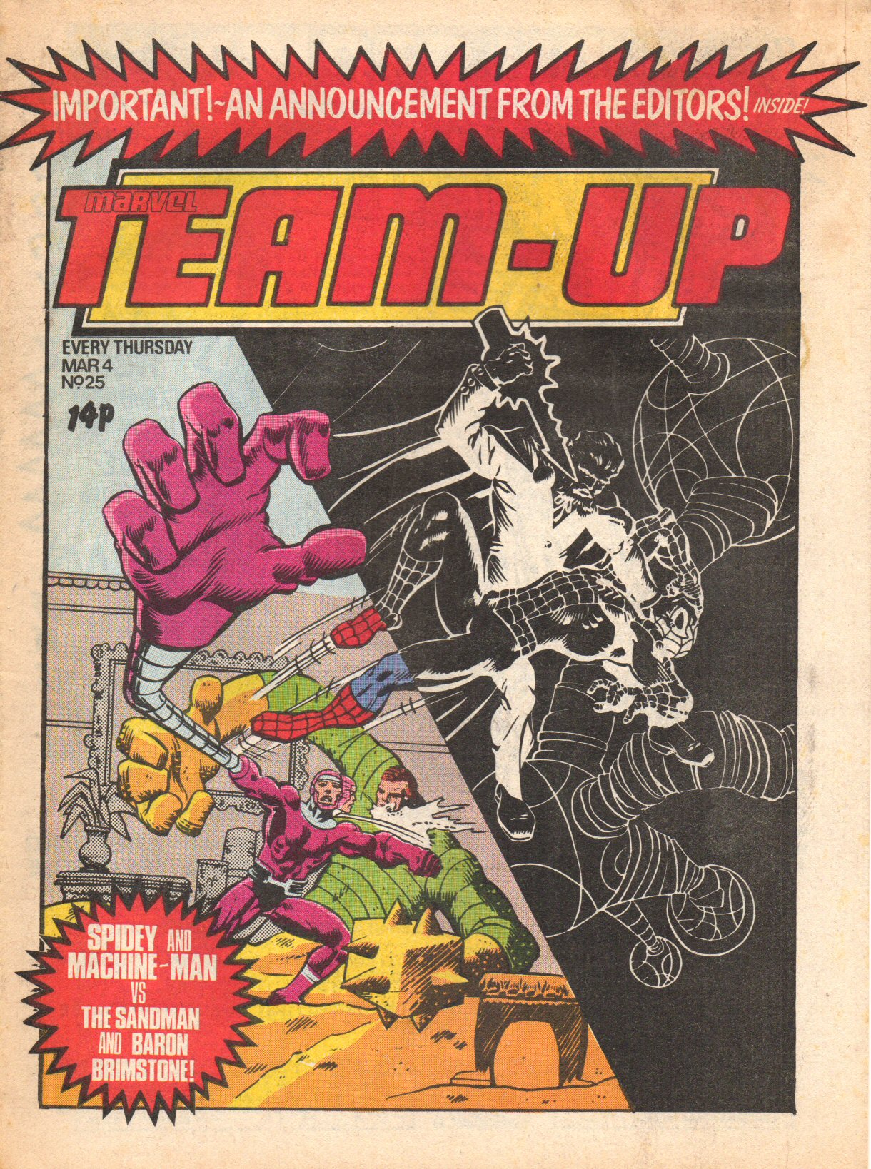 Read online Marvel Team-Up (1980) comic -  Issue #25 - 1