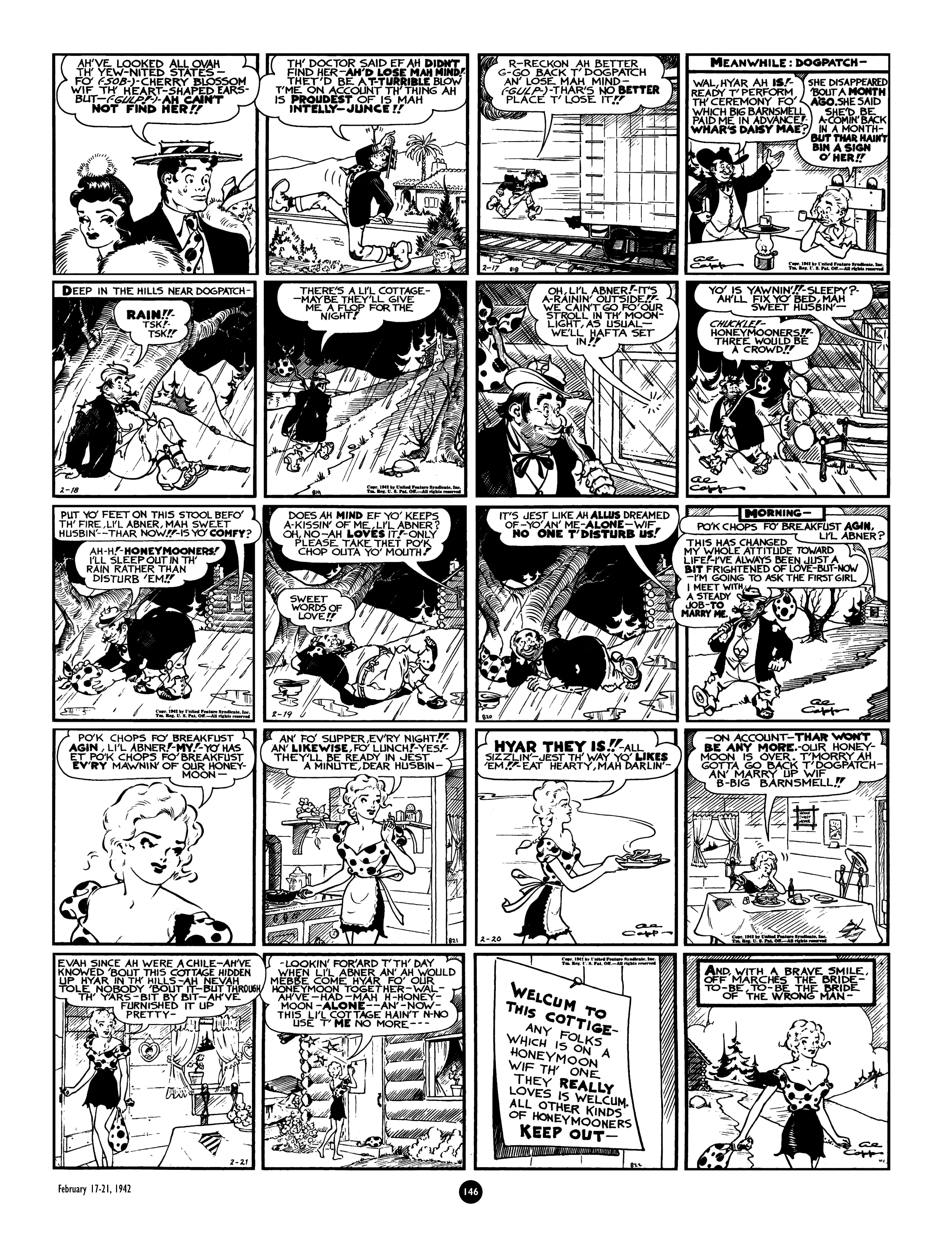 Read online Al Capp's Li'l Abner Complete Daily & Color Sunday Comics comic -  Issue # TPB 4 (Part 2) - 48