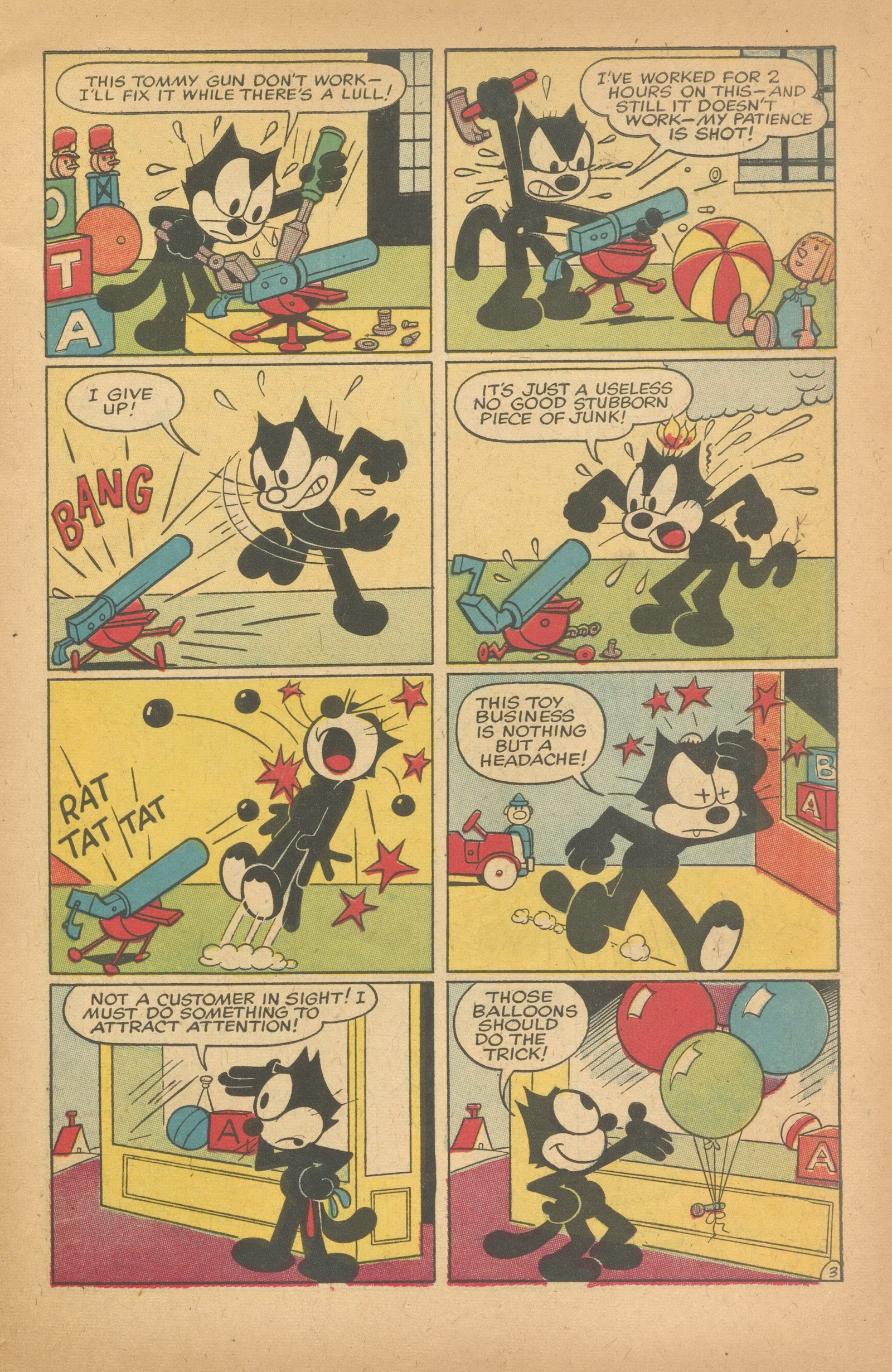 Read online Felix the Cat (1955) comic -  Issue #91 - 7