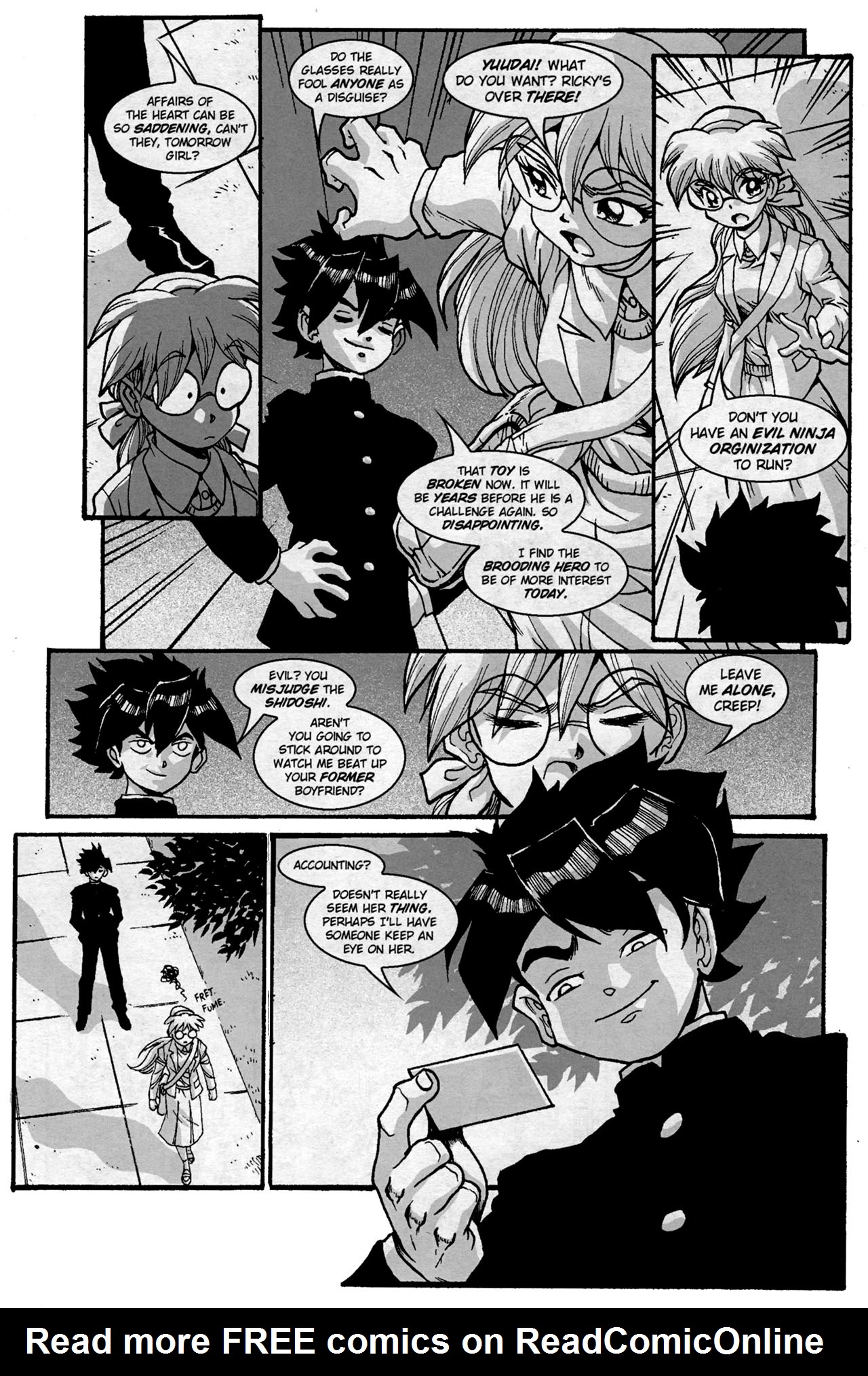 Read online Ninja High School (1986) comic -  Issue #157 - 9