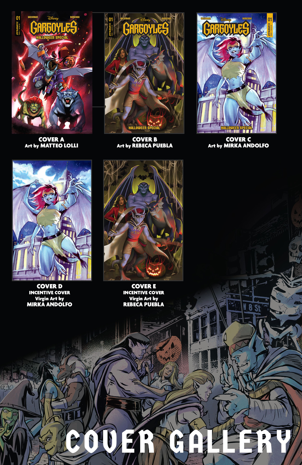 Read online Gargoyles Halloween Special comic -  Issue # Full - 32