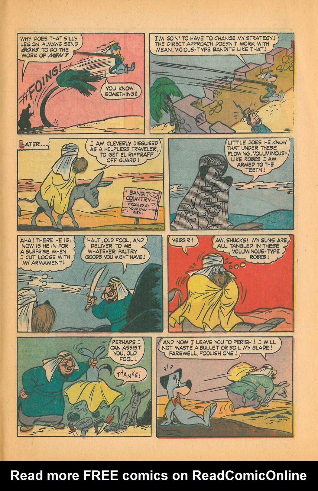Read online Huckleberry Hound (1960) comic -  Issue #29 - 29