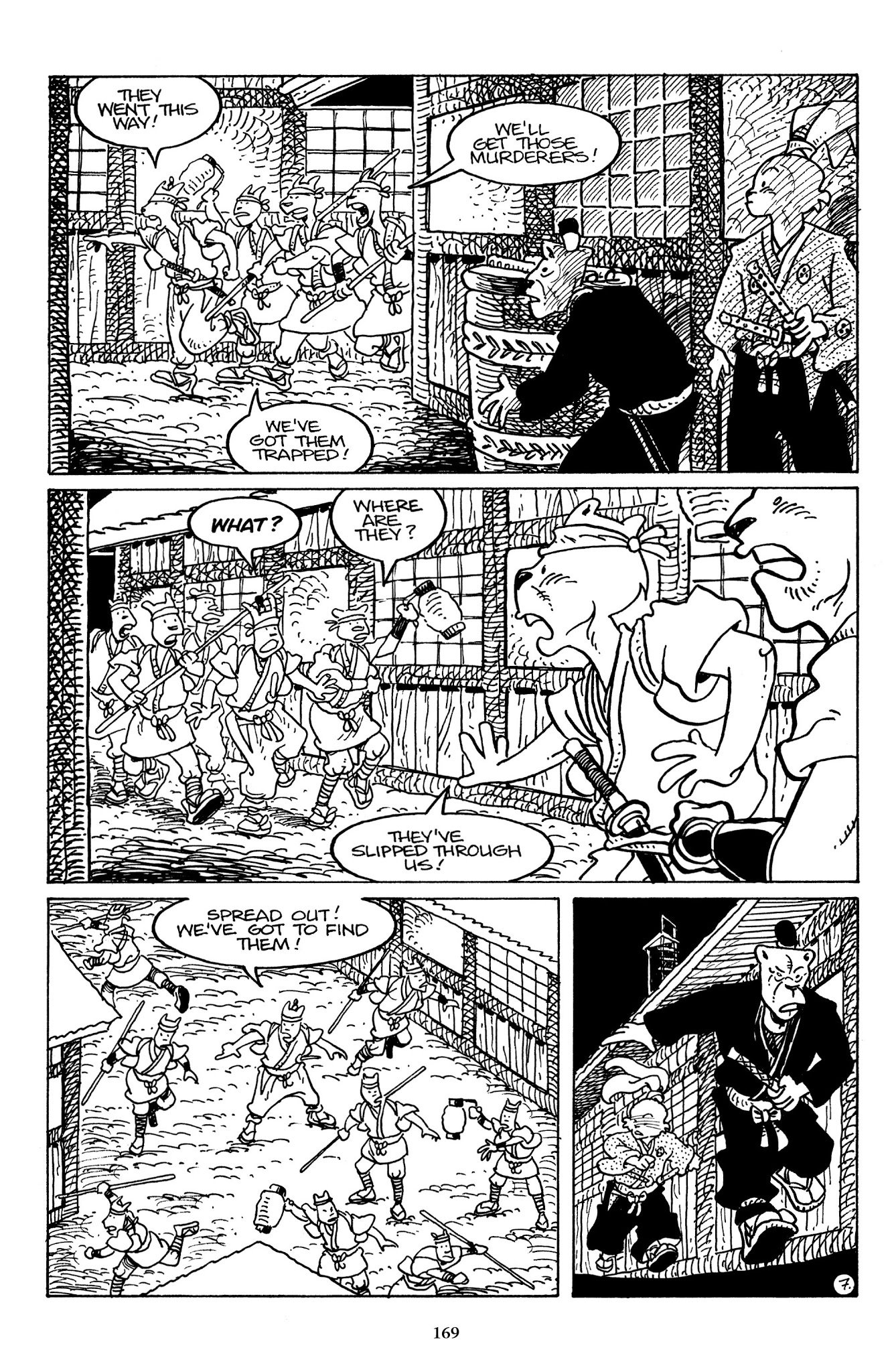 Read online The Usagi Yojimbo Saga comic -  Issue # TPB 7 - 165