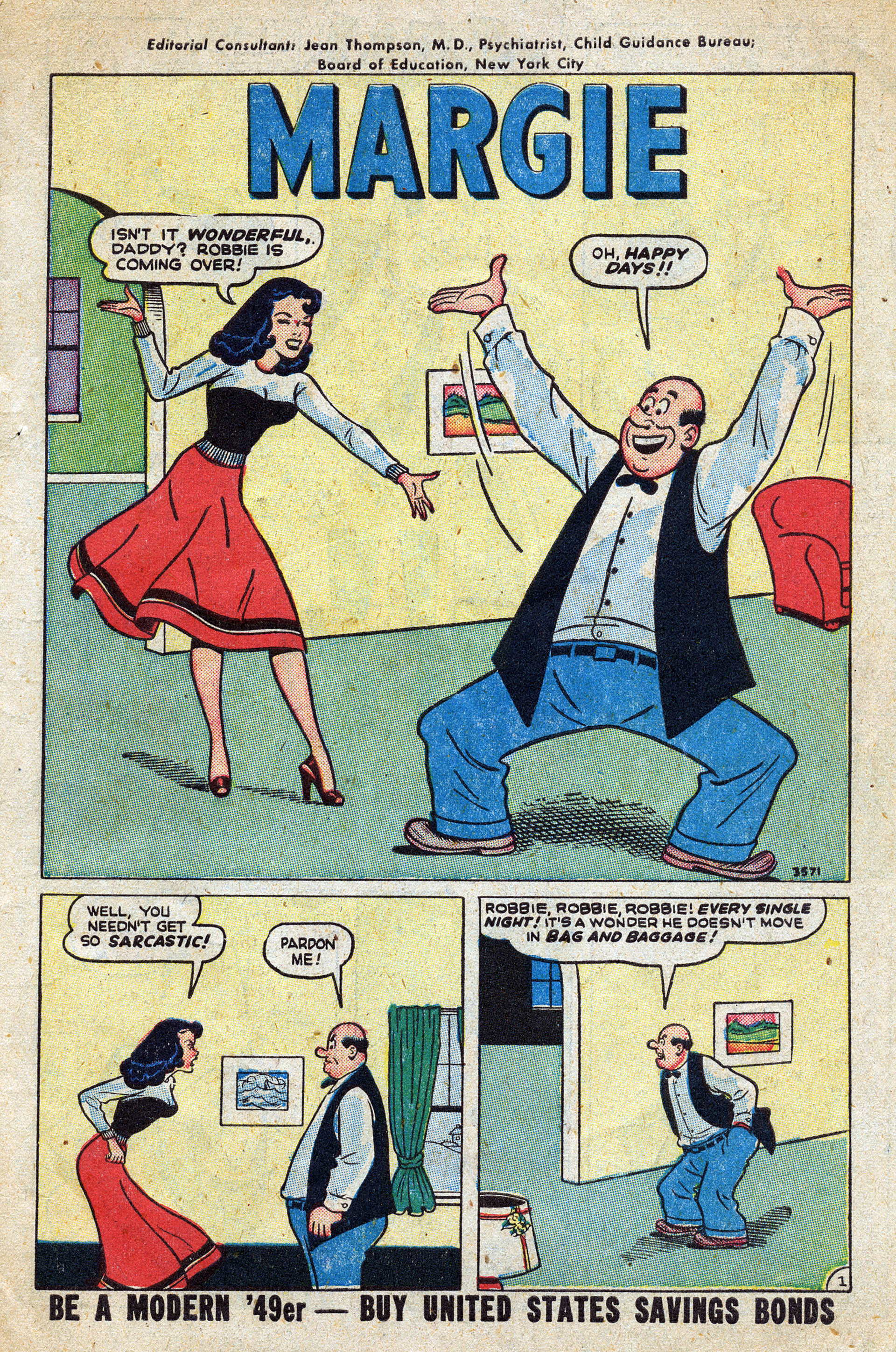 Read online Margie Comics comic -  Issue #48 - 3