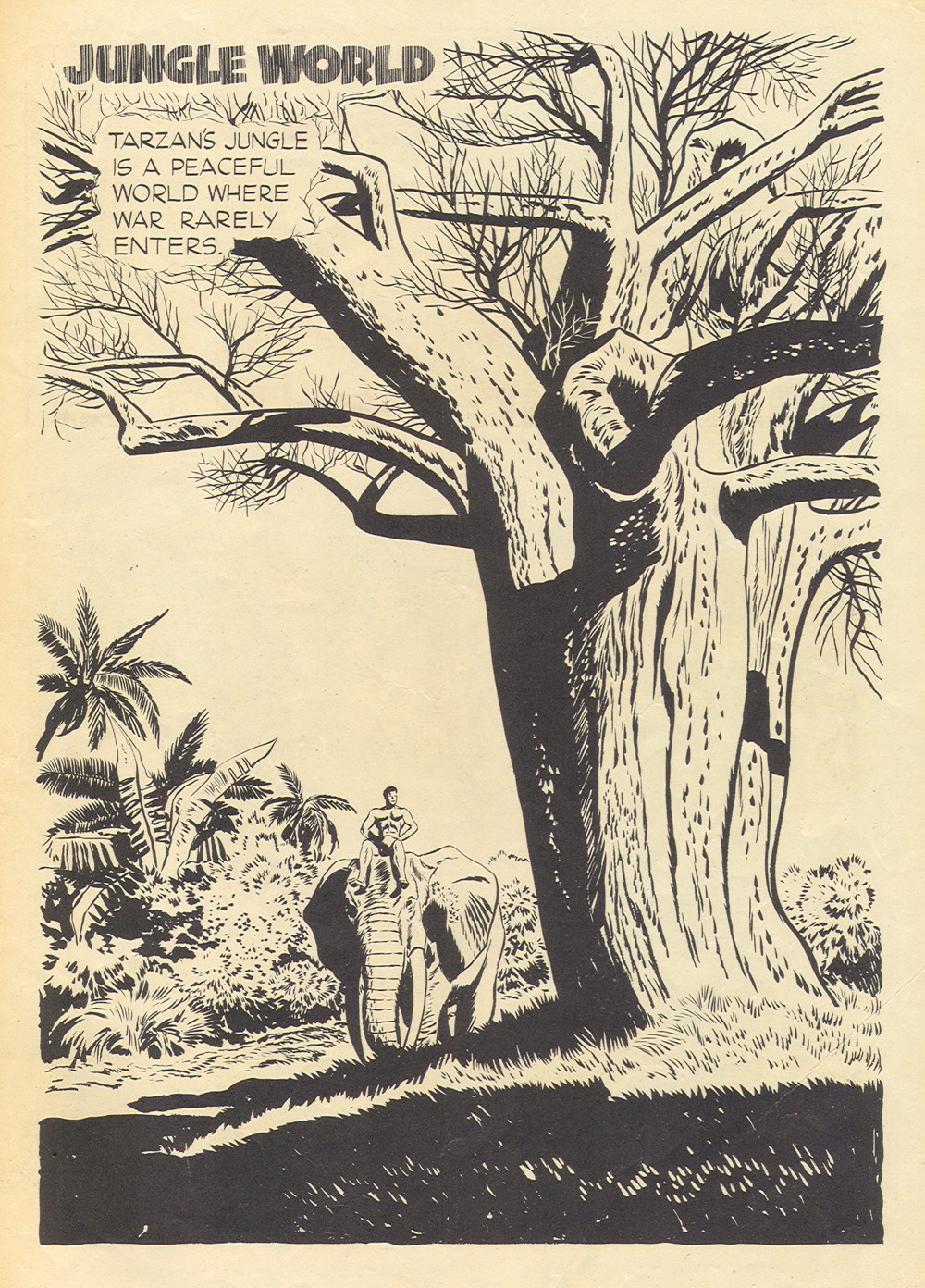 Read online Tarzan (1948) comic -  Issue #32 - 35