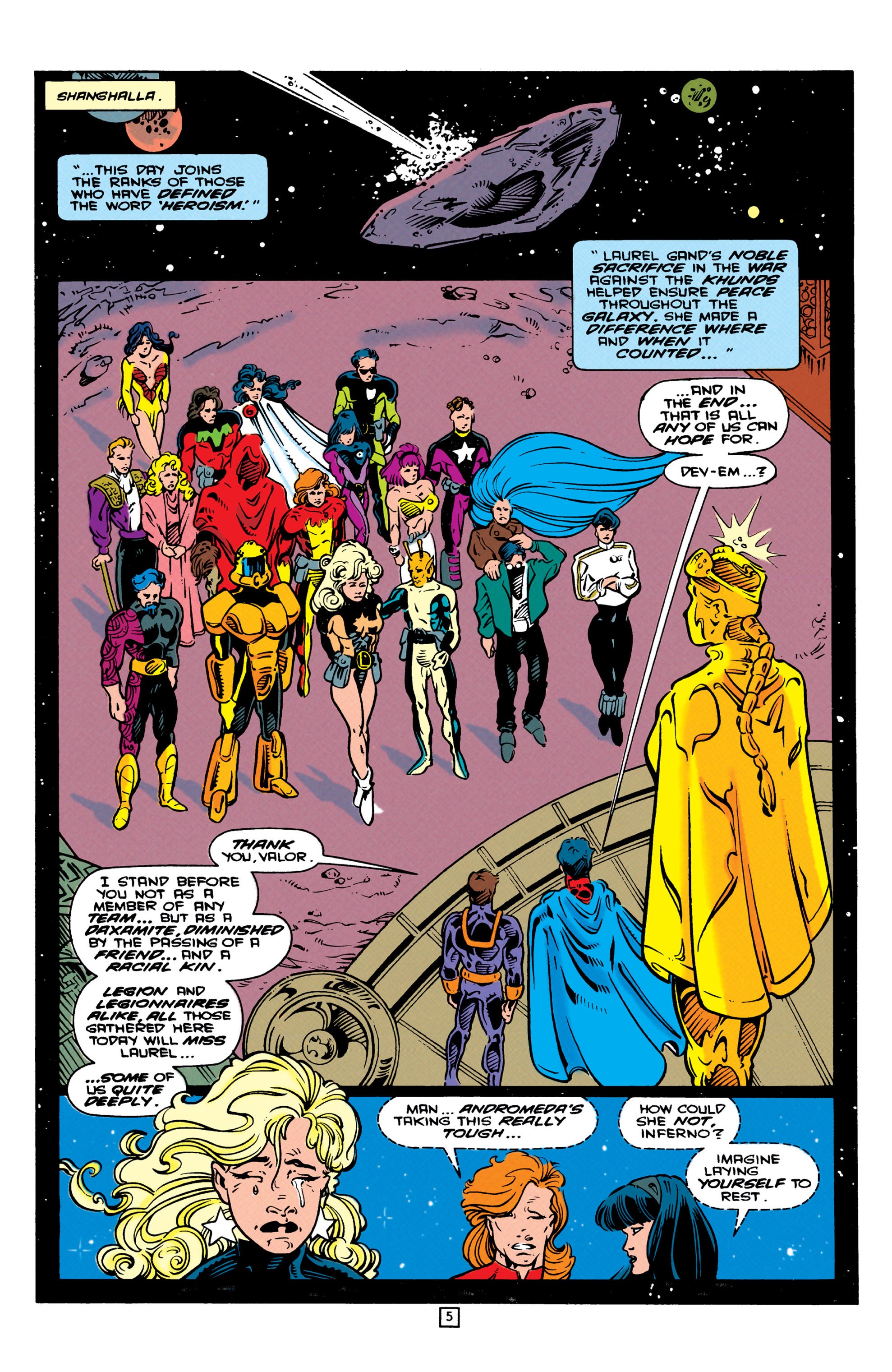 Read online Legionnaires comic -  Issue #17 - 6