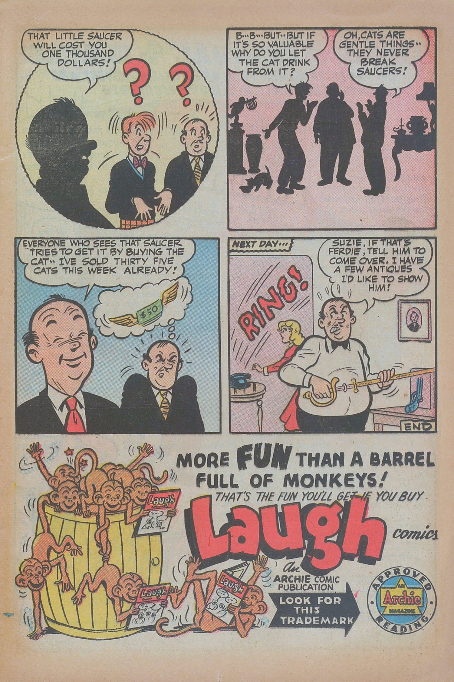 Read online Suzie Comics comic -  Issue #88 - 15