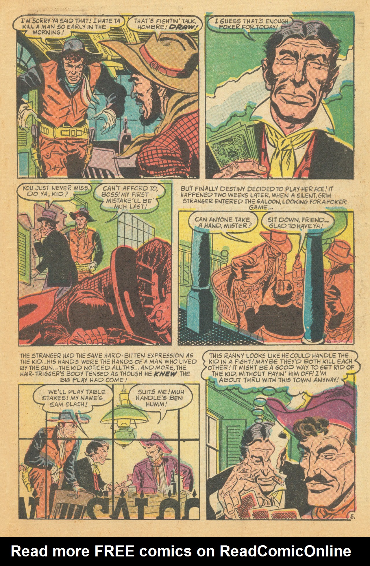 Read online Western Outlaws (1954) comic -  Issue #8 - 31