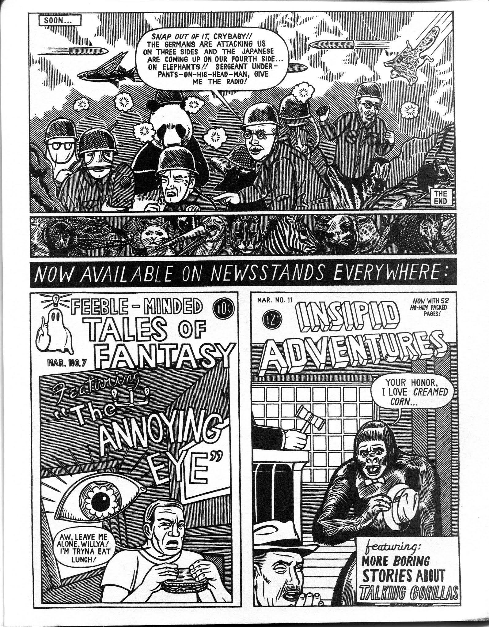Read online Snake 'N' Bacon's Cartoon Cabaret comic -  Issue # TPB - 116