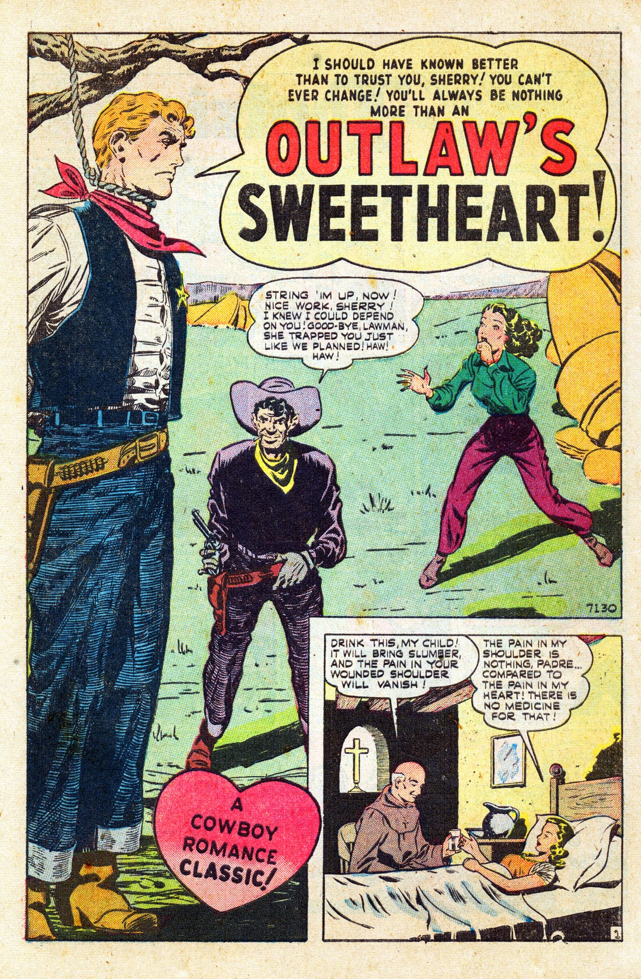 Read online Cowboy Romances comic -  Issue #3 - 14