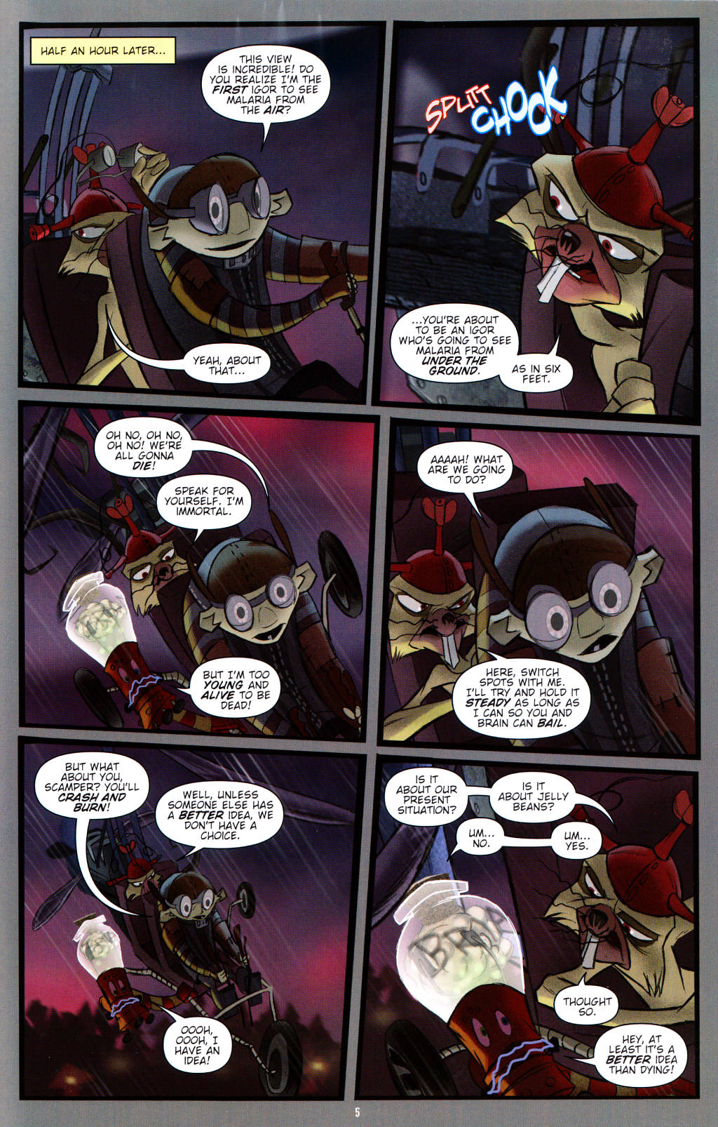 Read online Igor Movie Prequel comic -  Issue #4 - 7