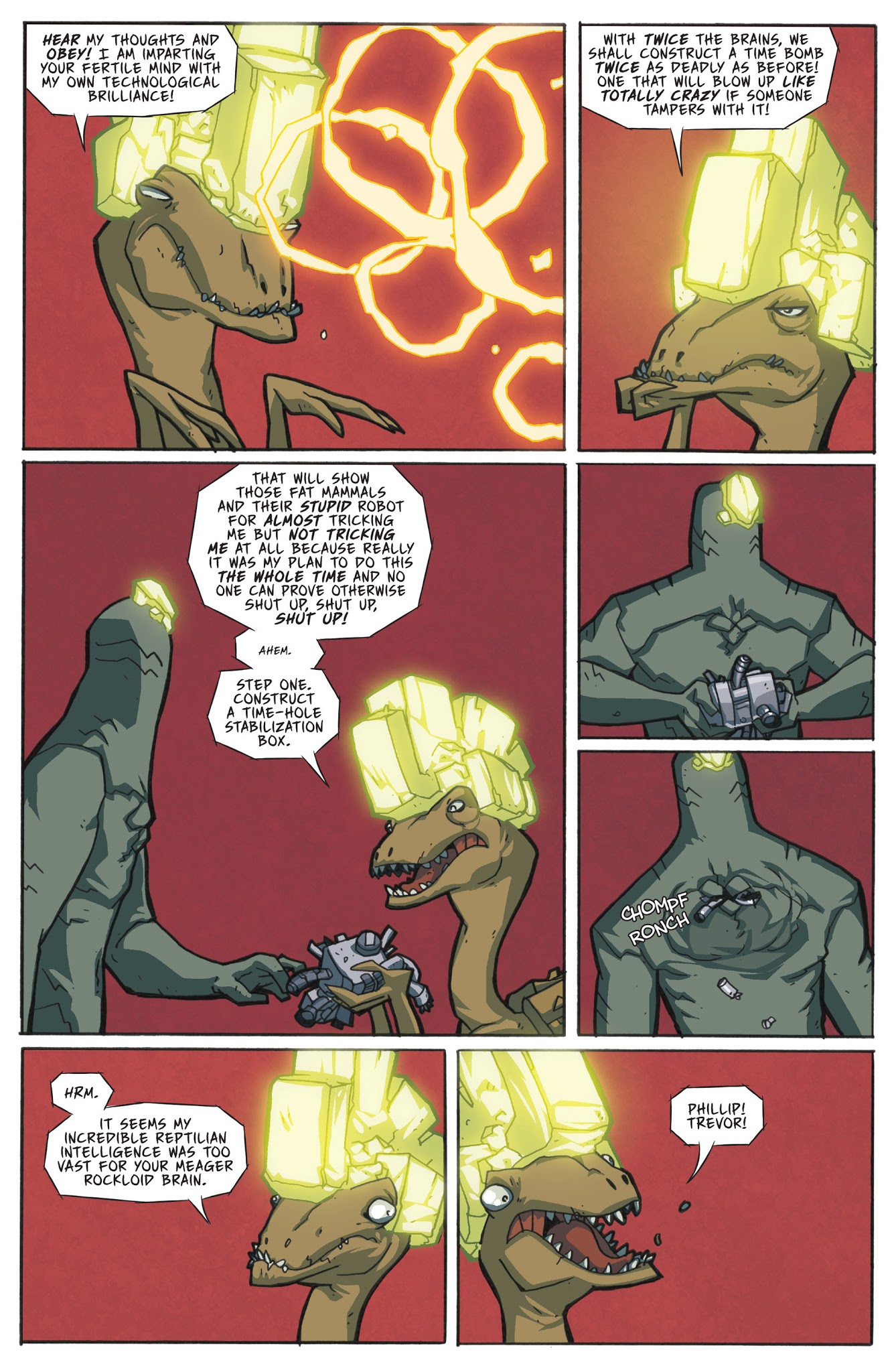 Read online Atomic Robo and the Savage Sword of Dr. Dinosaur comic -  Issue #3 - 11