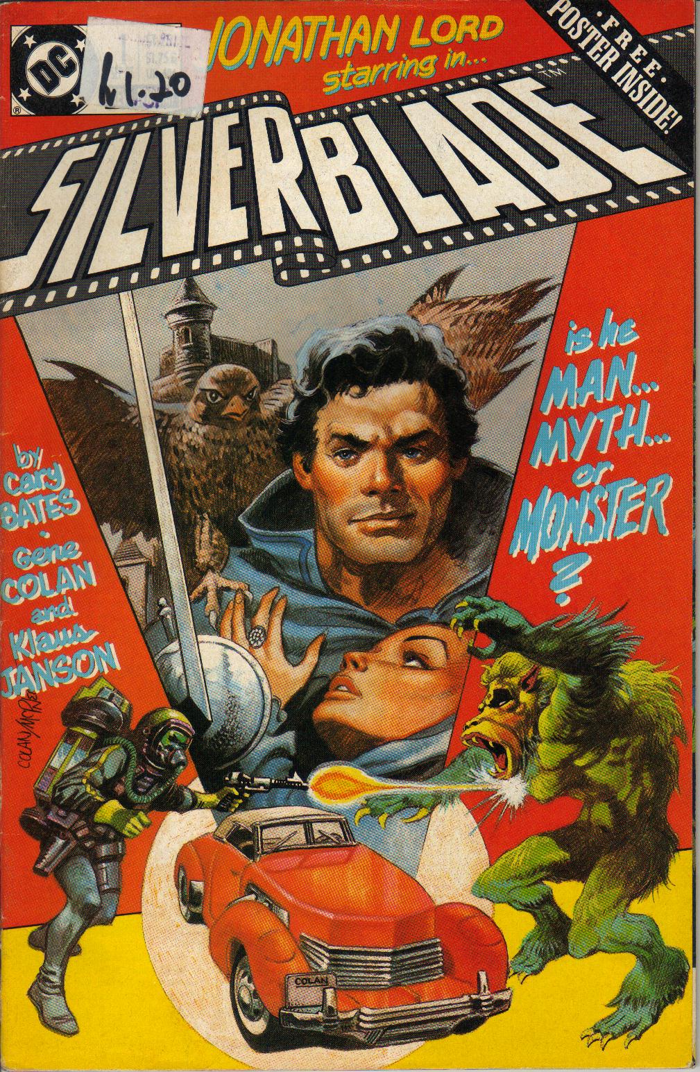 Read online Silverblade comic -  Issue #1 - 1