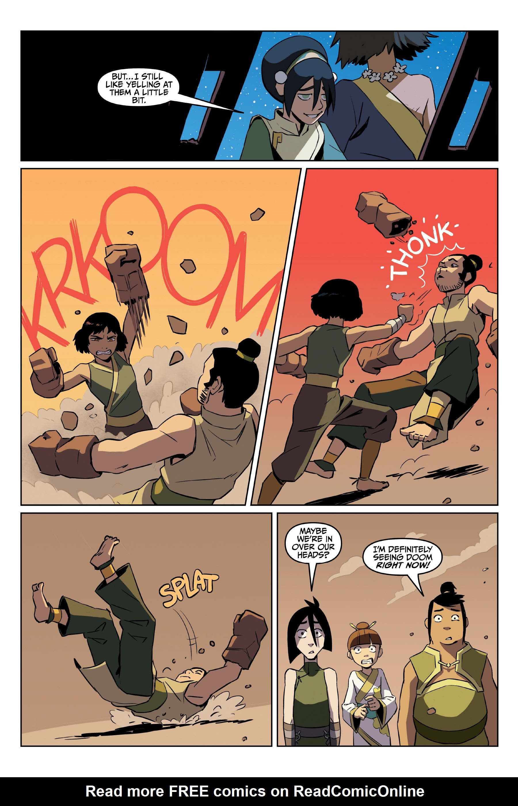Read online Nickelodeon Avatar: The Last Airbender - Toph Beifong's Metalbending Academy comic -  Issue # TPB - 53